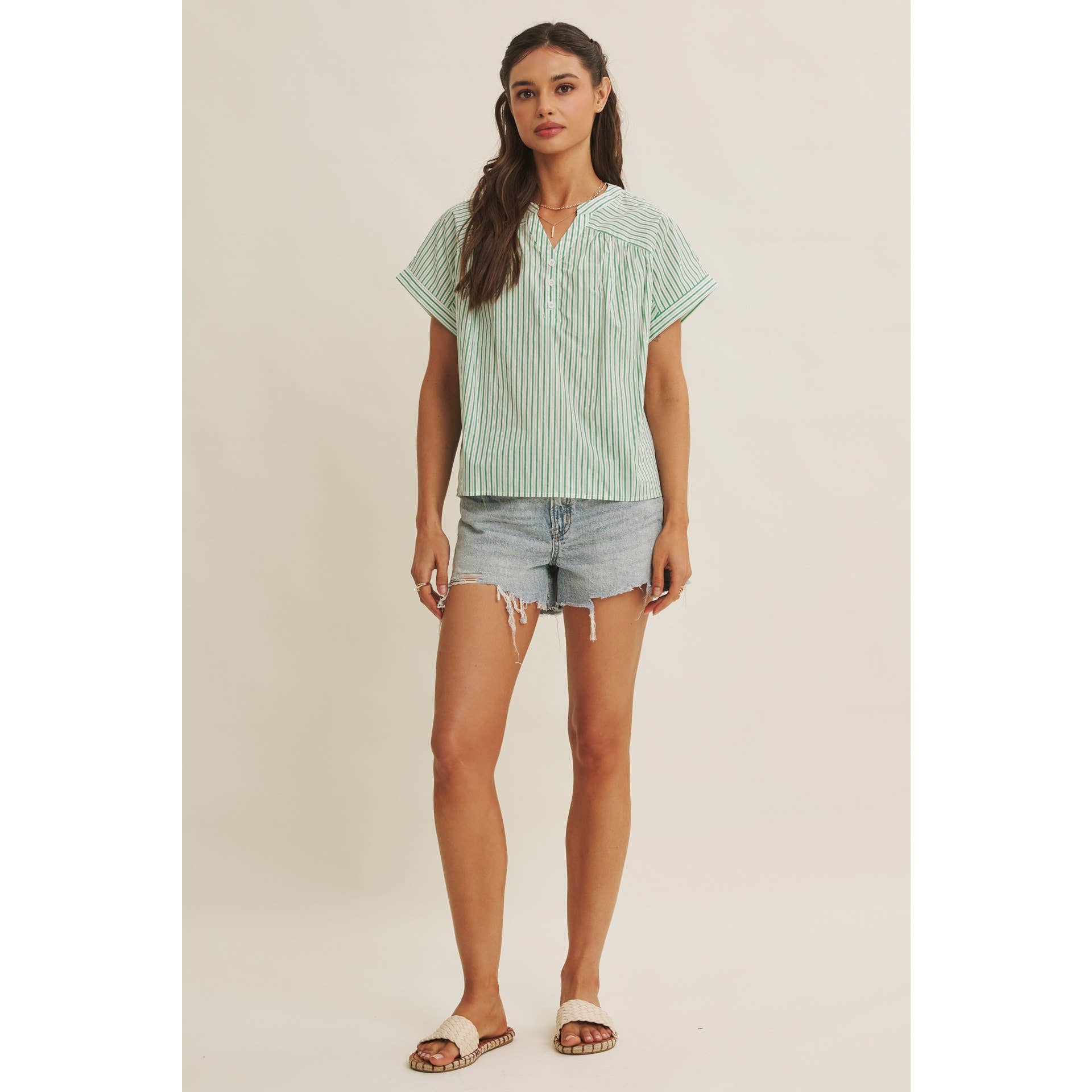 Candi Striped Top