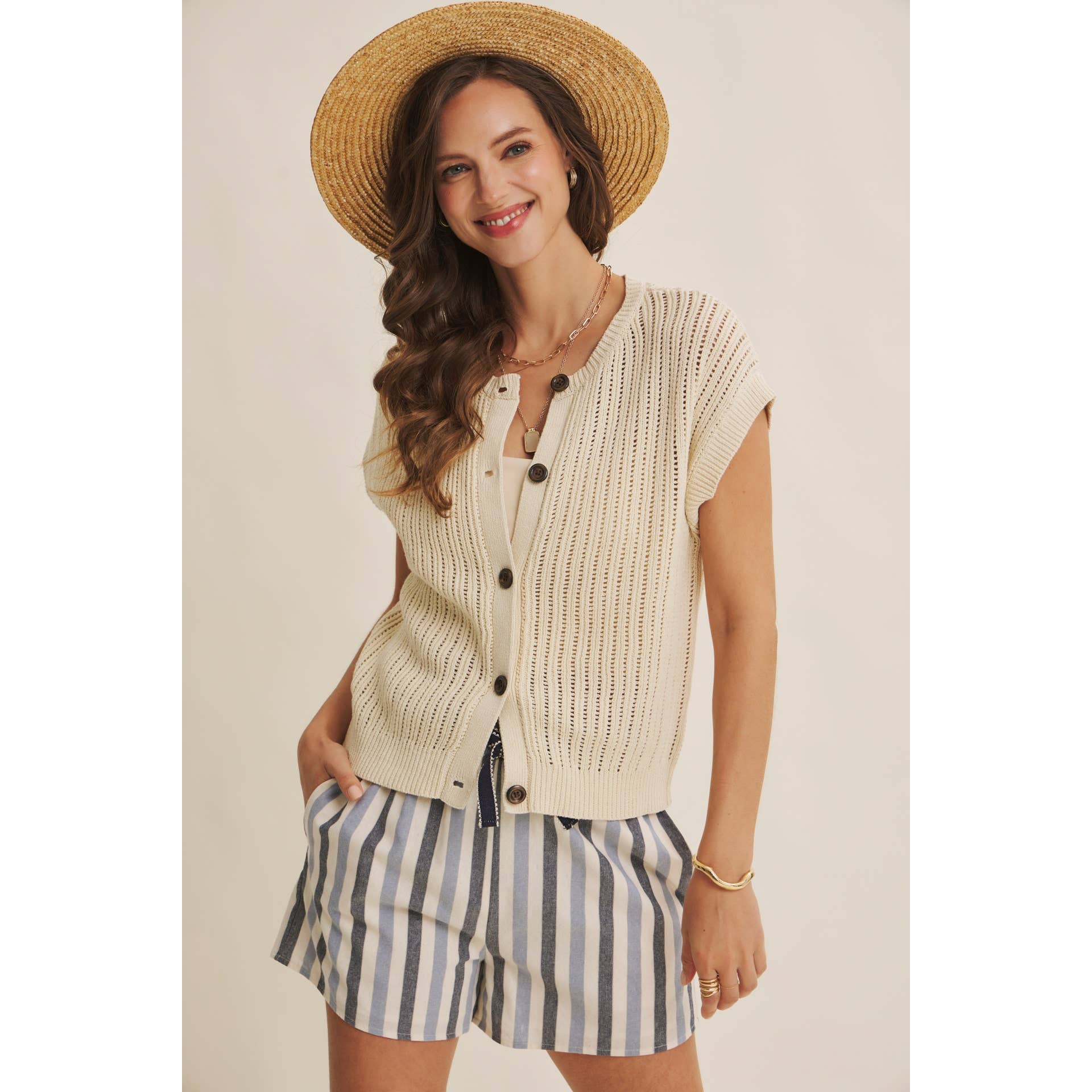 Jada Striped Shorts