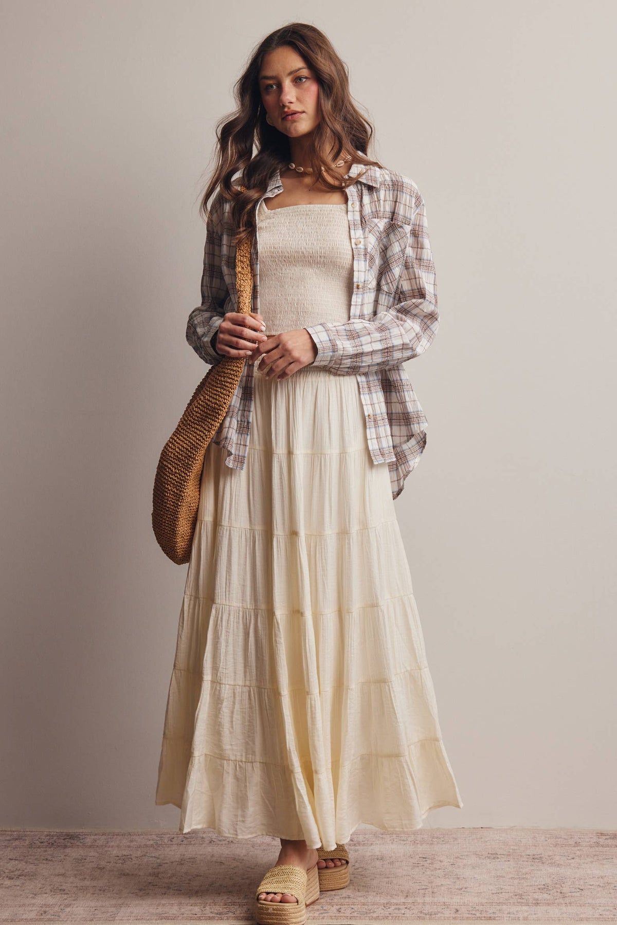 Alicia Plaid Button Down