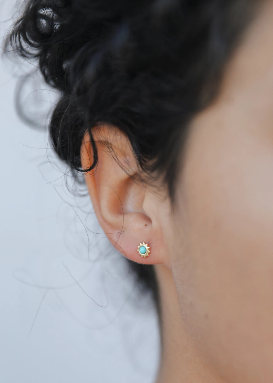 Sun Stud Earrings