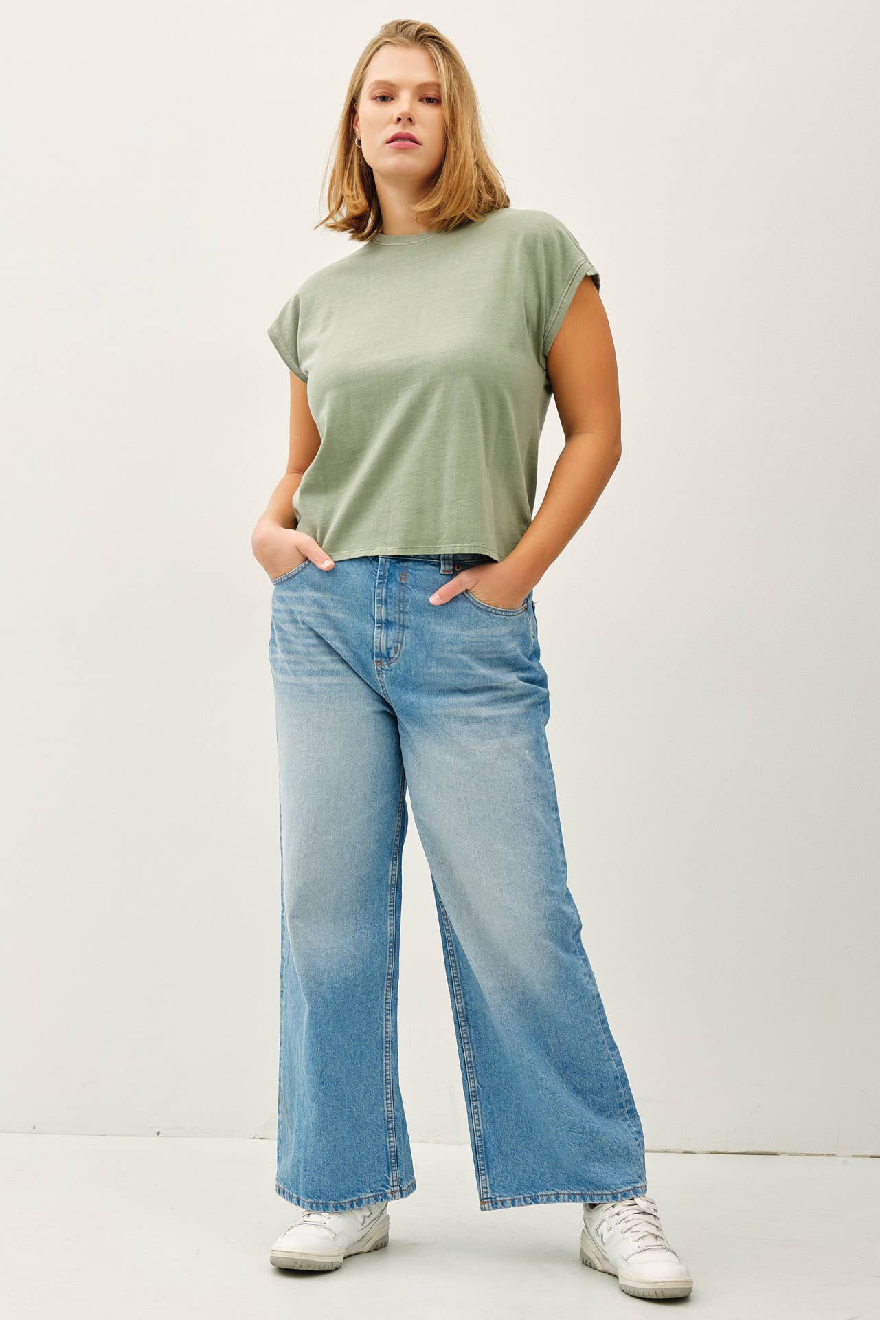 Joelle Acid Wash Tee