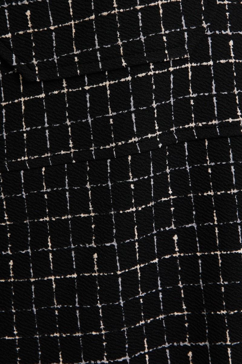 Cece Black Plaid Shacket