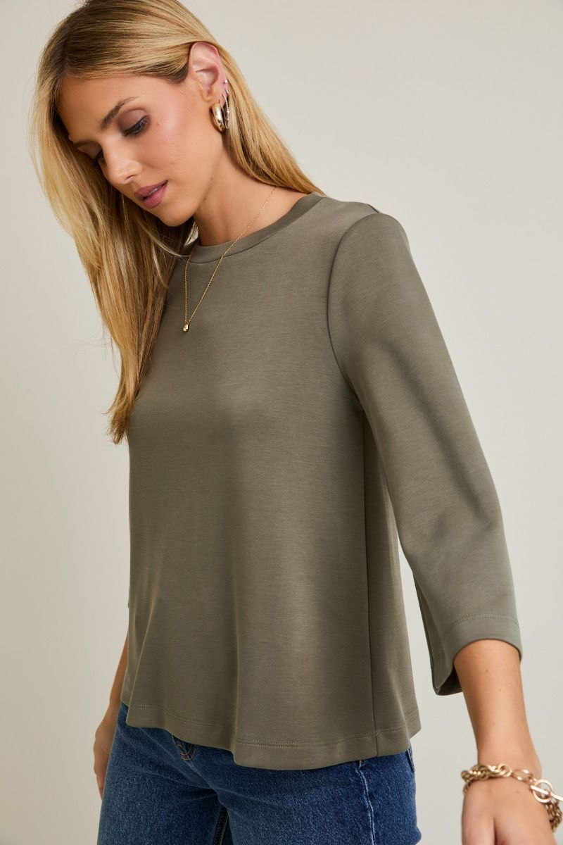 Jeni 3/4 Sleeve Top