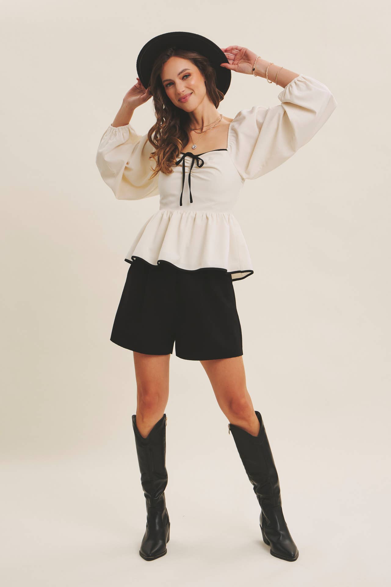 Thea Suede Shorts