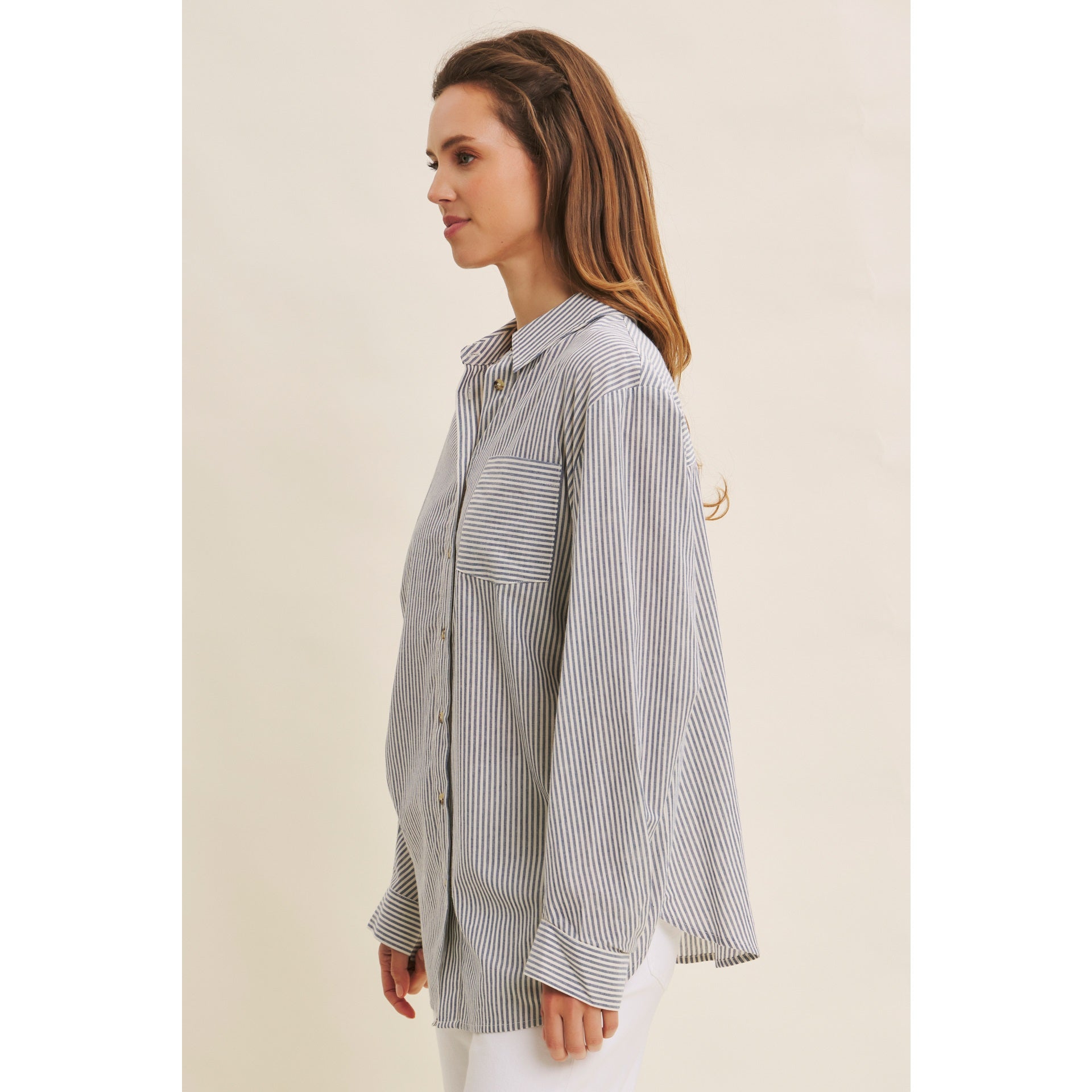 Saylor Striped Button Down Shirt