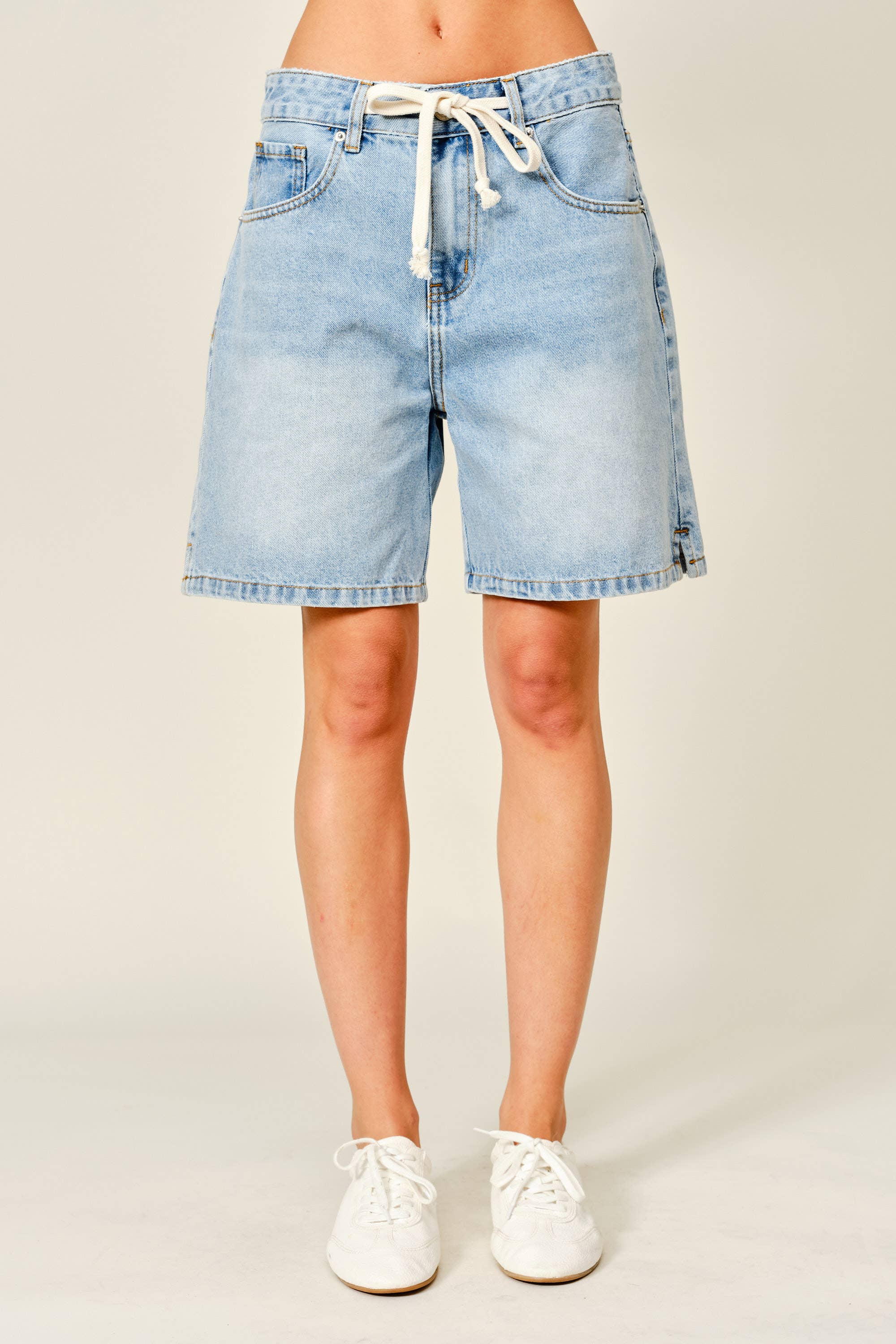 Dana Bermuda Drawstring Shorts