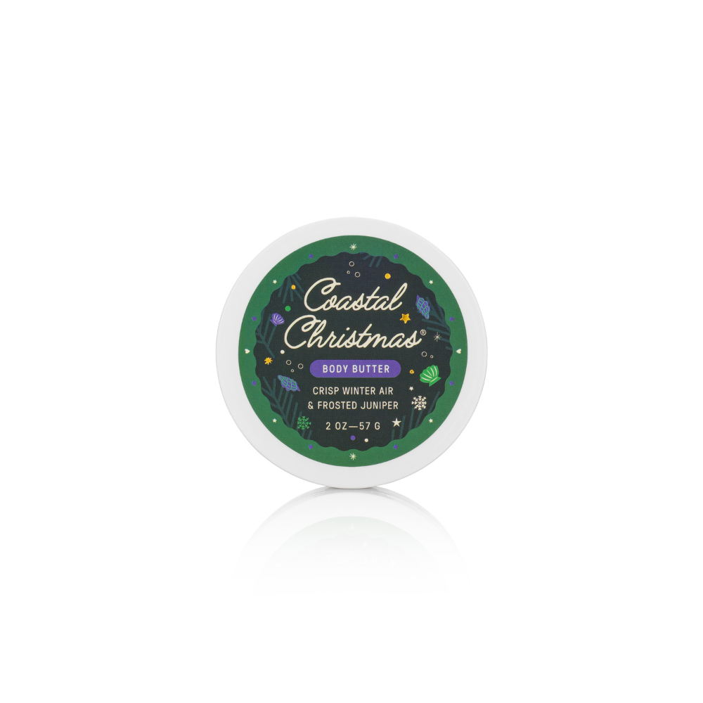 Travel Size Coastal Christmas Body Butter (2oz)