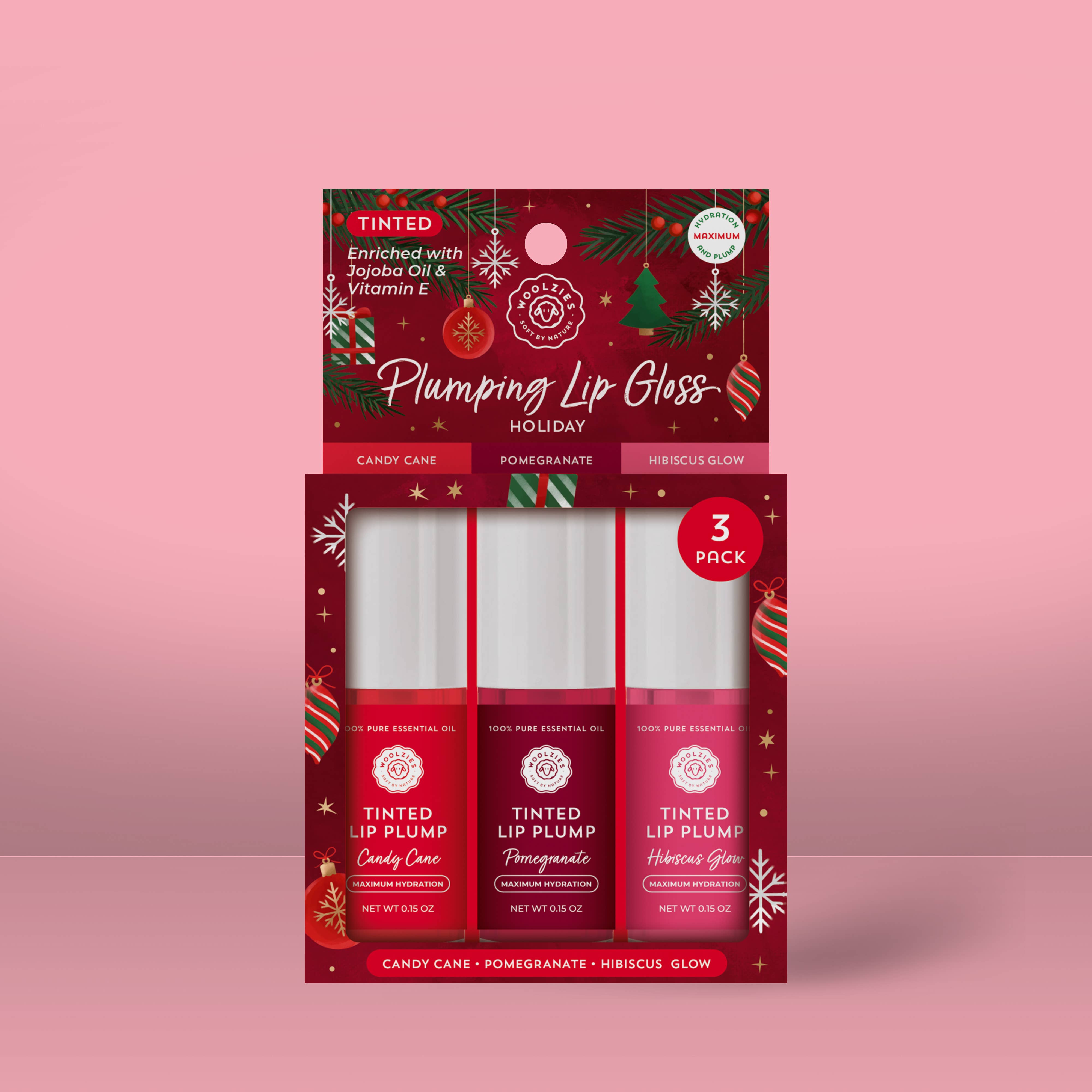 Plumping Lip Gloss Trio - Holiday
