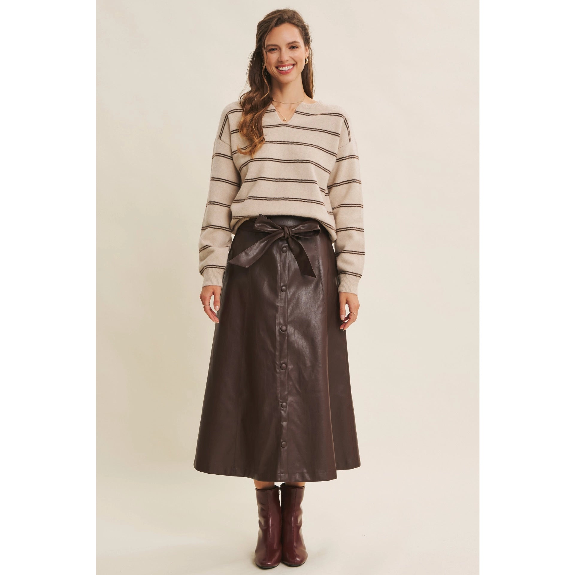 Marie Striped Sweater