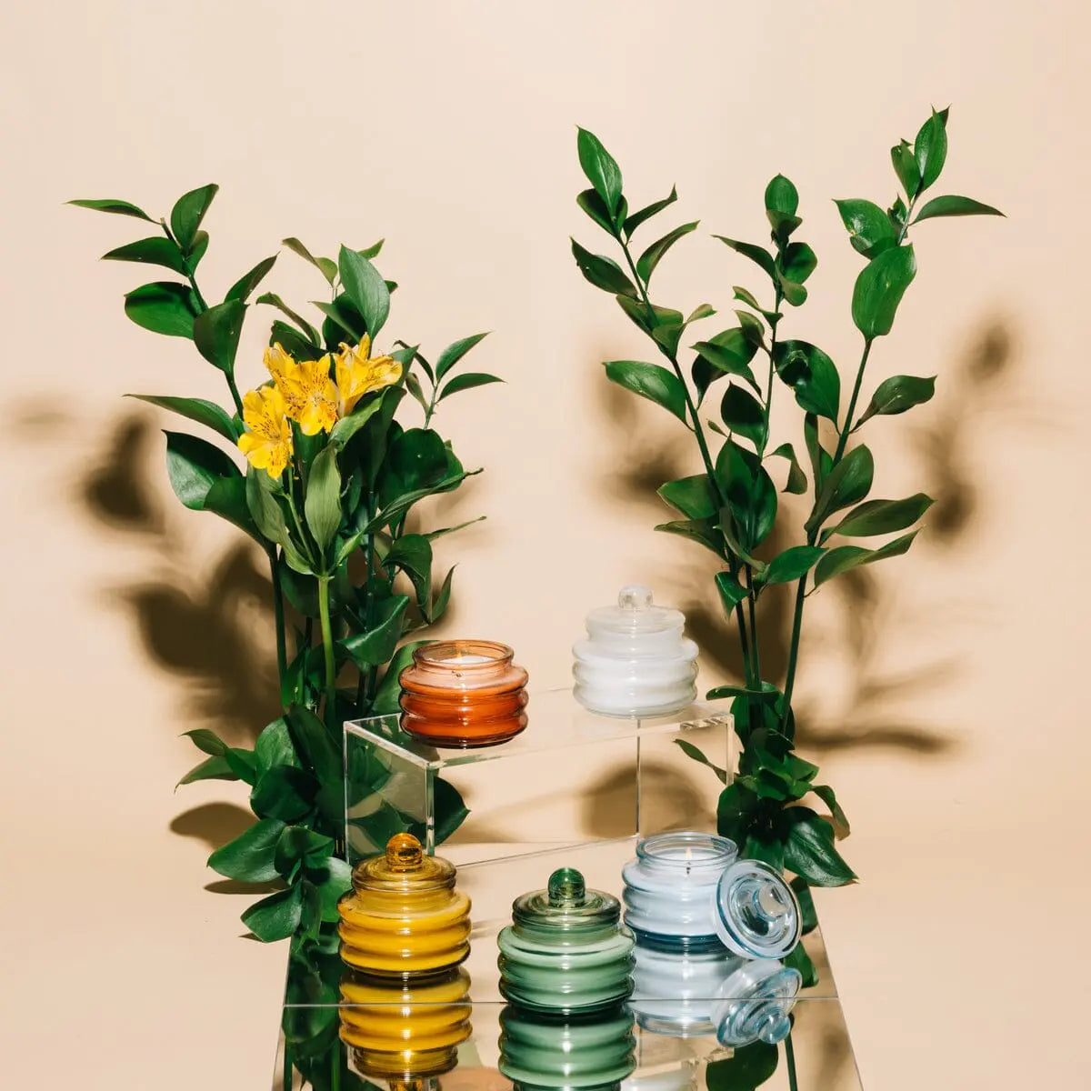 Beam Candle - Cotton & Teak