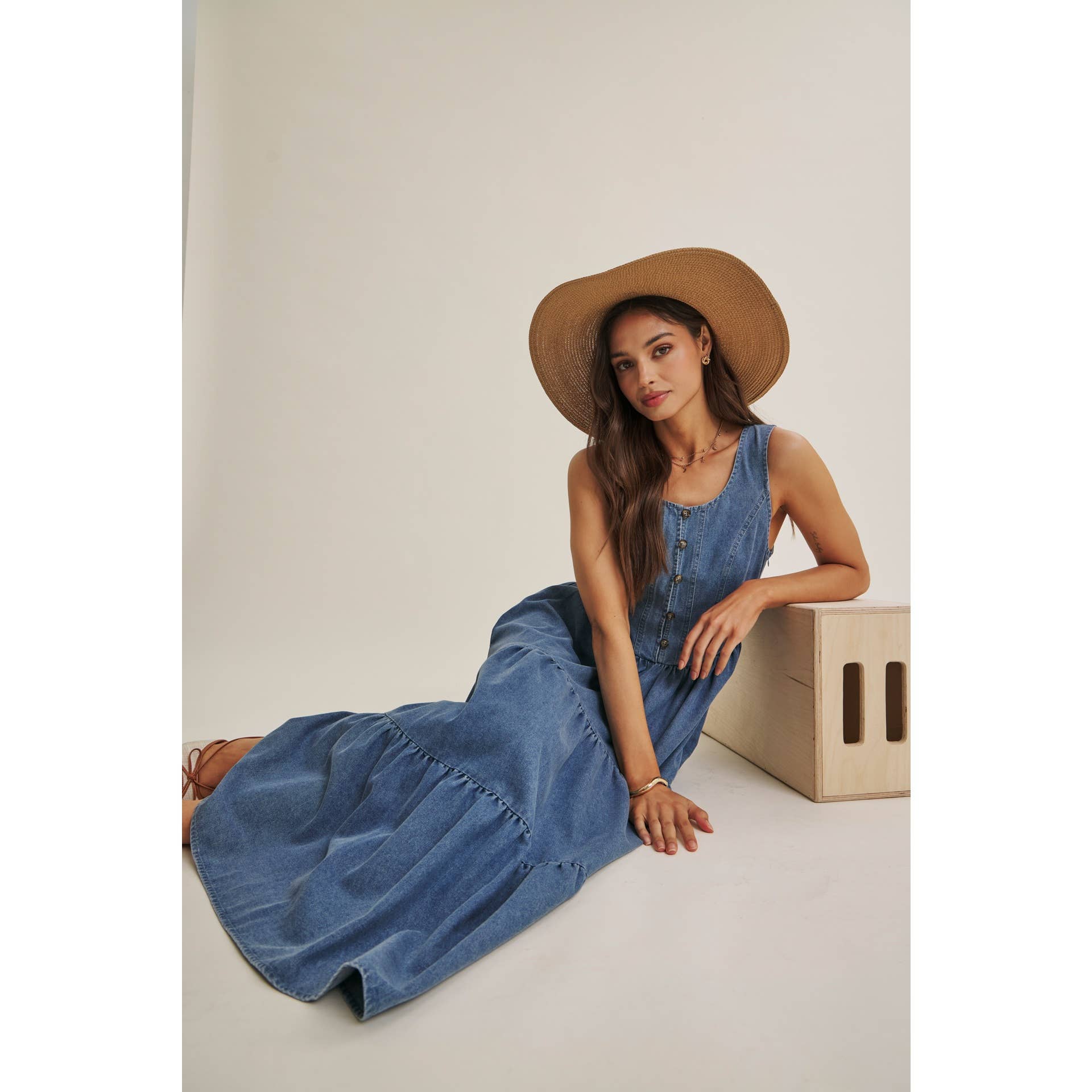 Mabel Tiered Mini Dress