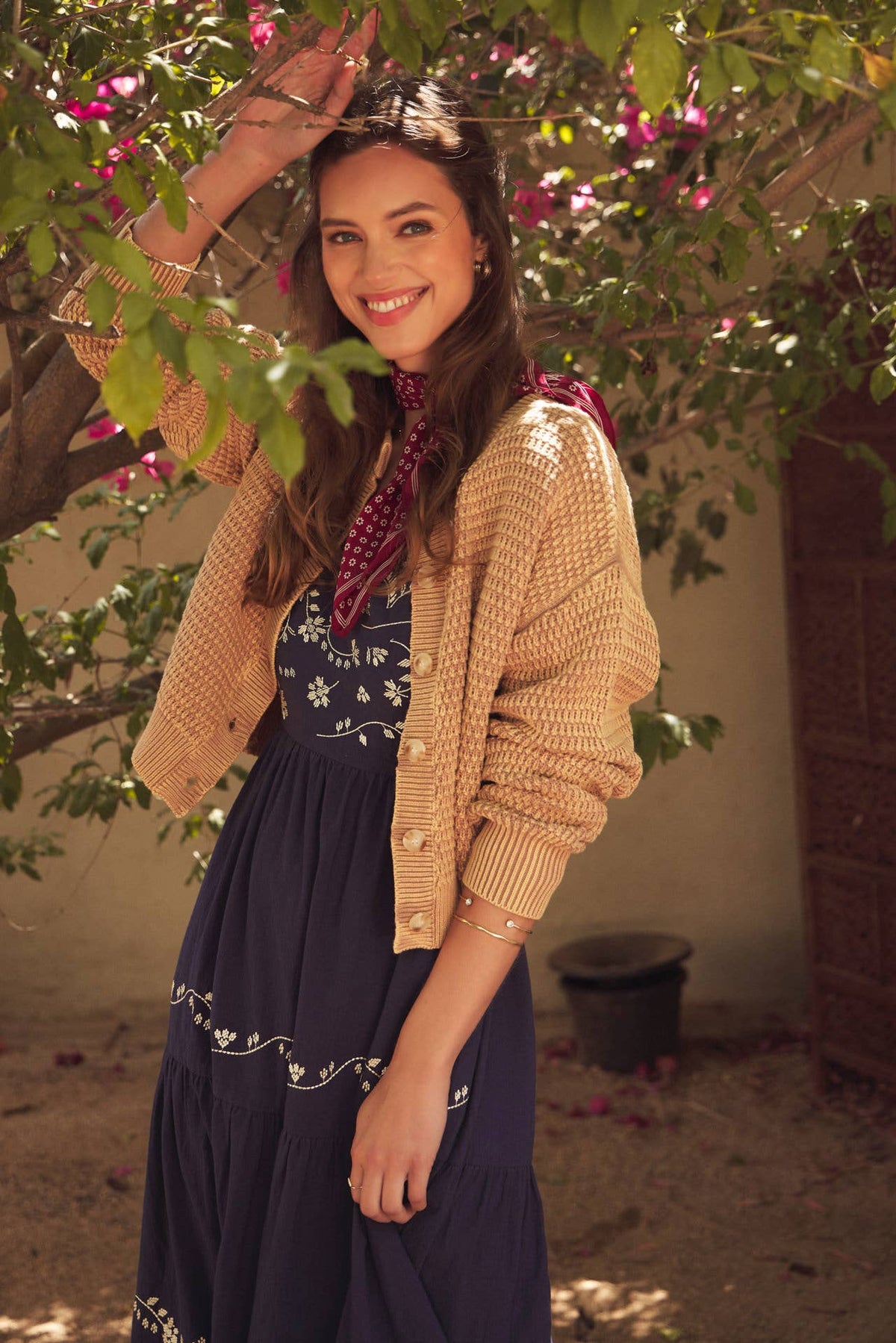 Samantha Mineral Washed Cardigan