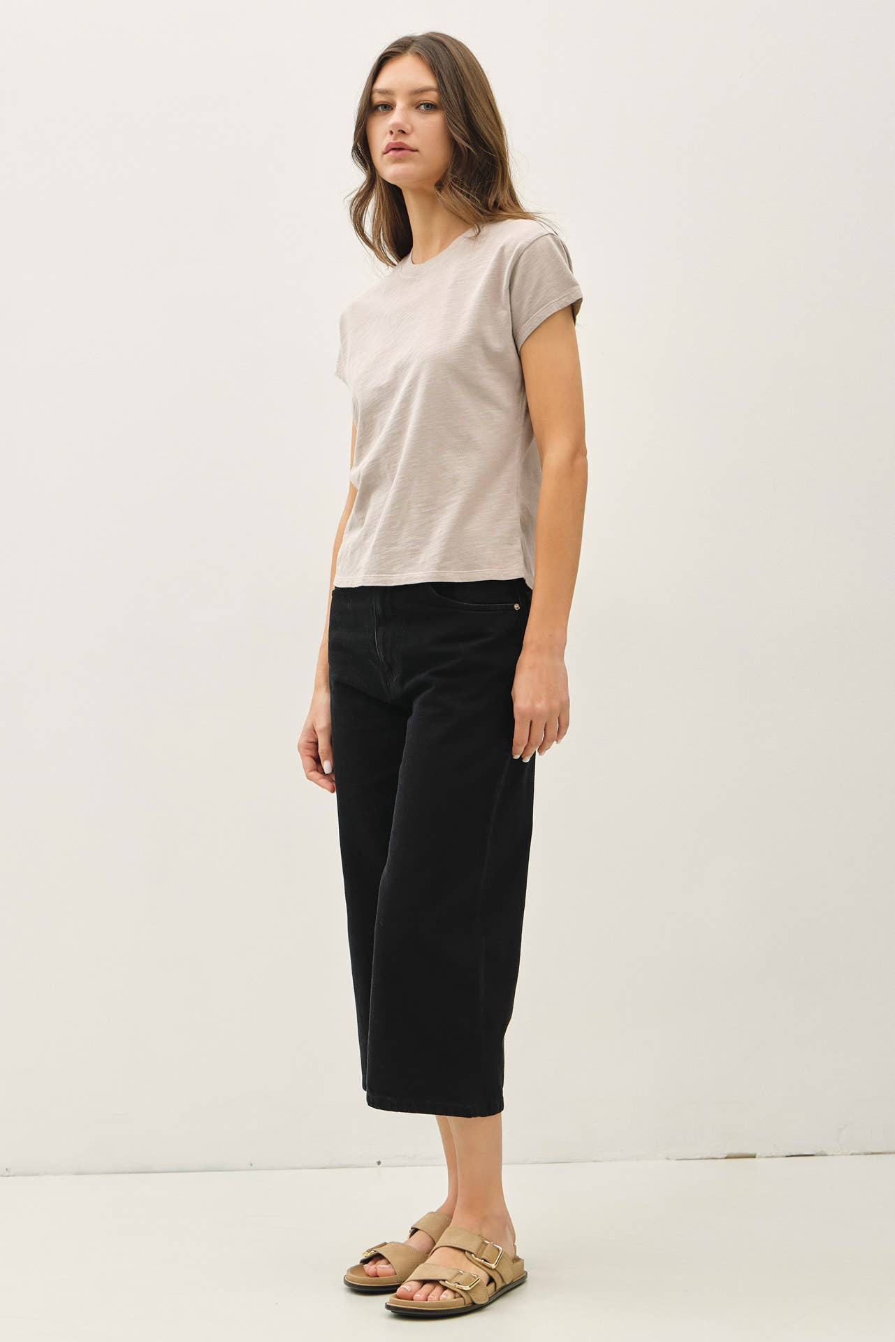 Tamara Slub Knit Baby Tee