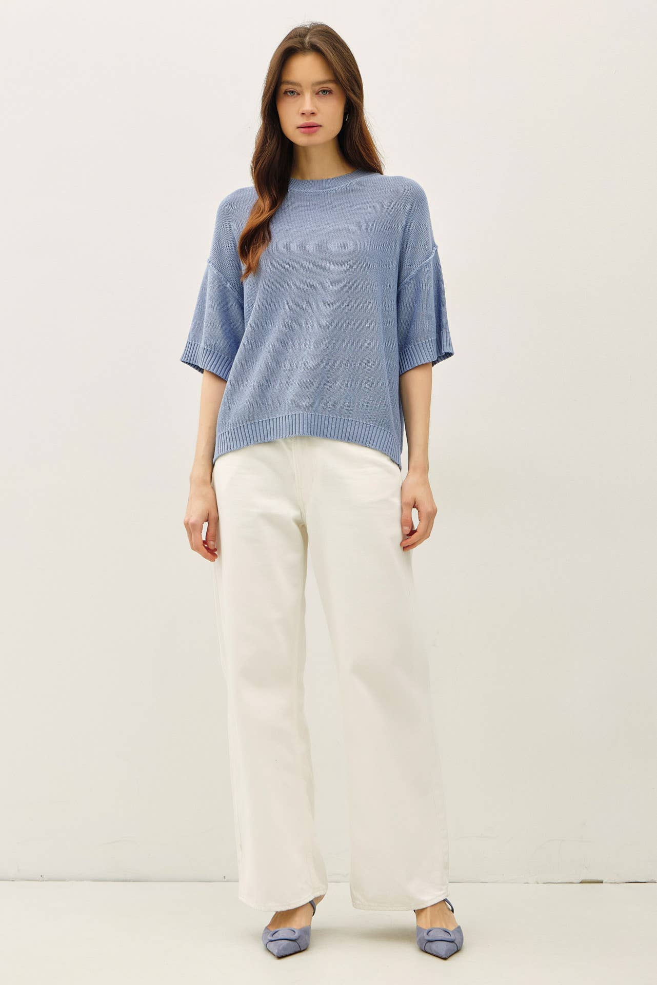 Dawn Oversized Sweater Tee