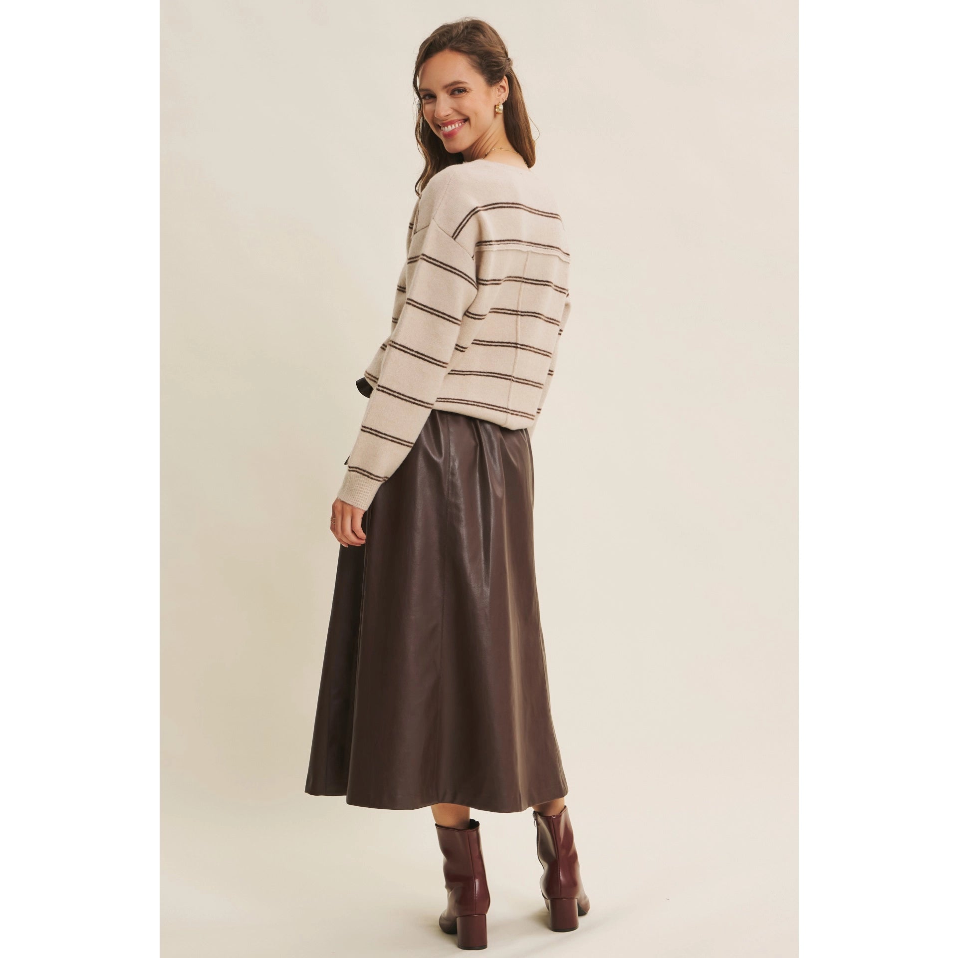 Marie Striped Sweater