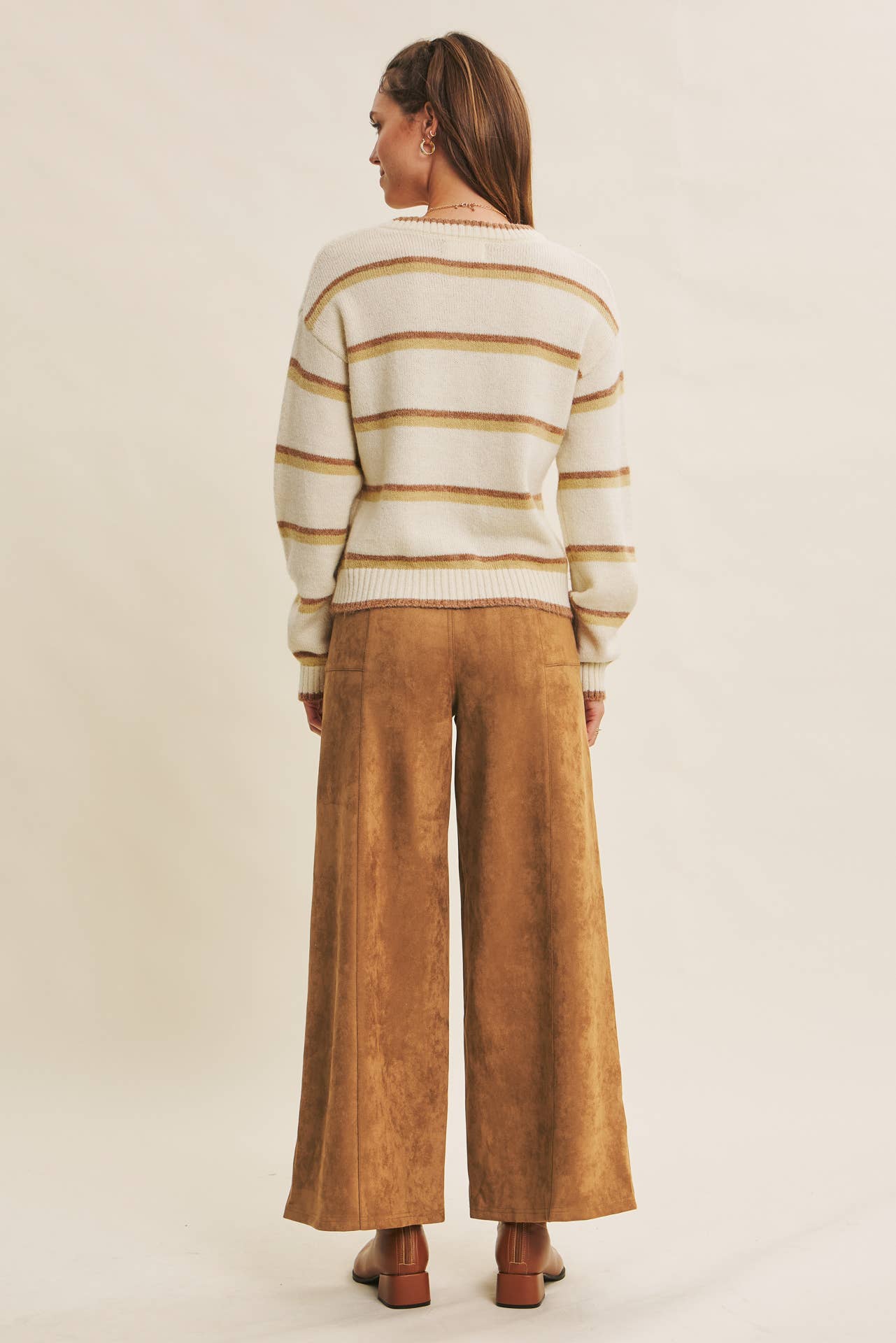 Raina Striped Cardigan