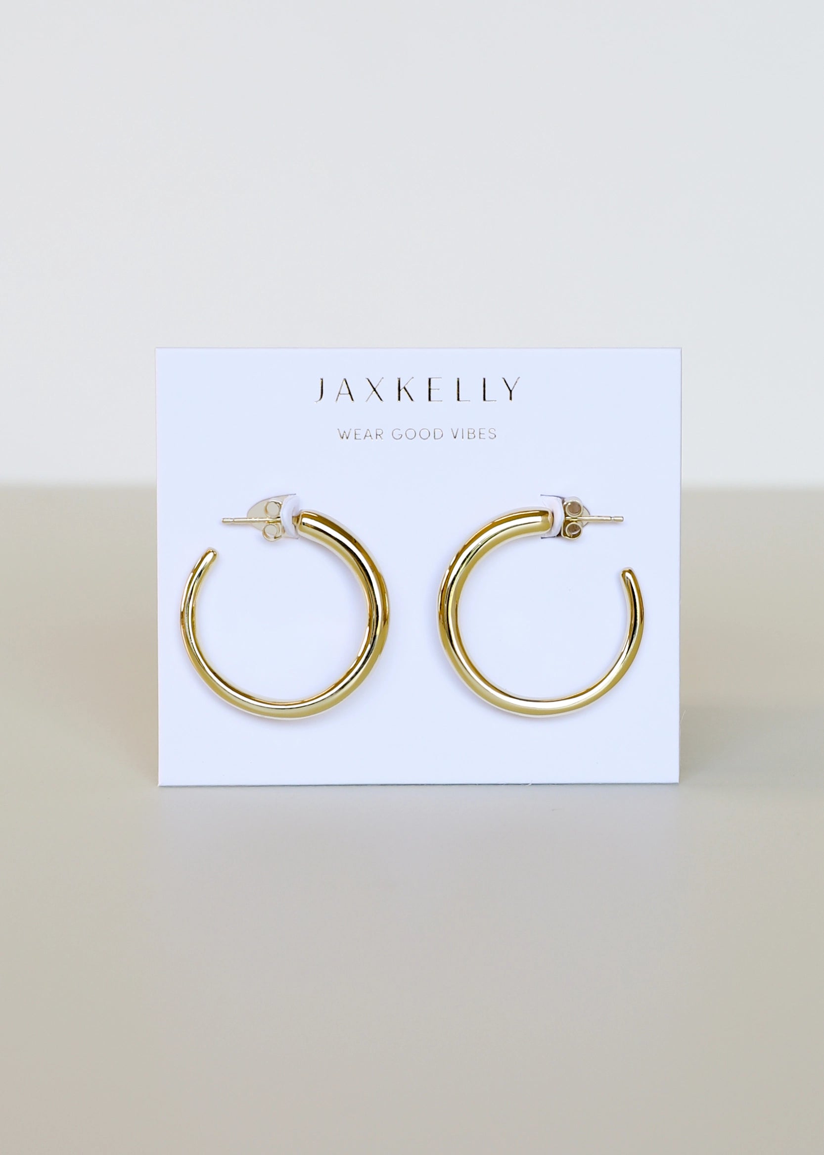 Medium Everyday Hoop Earrings