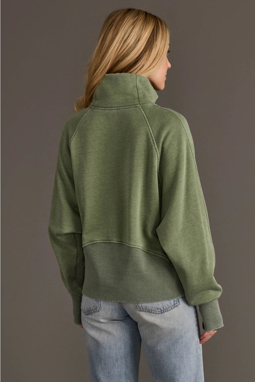 Kiera Quarter Zip Sweatshirt