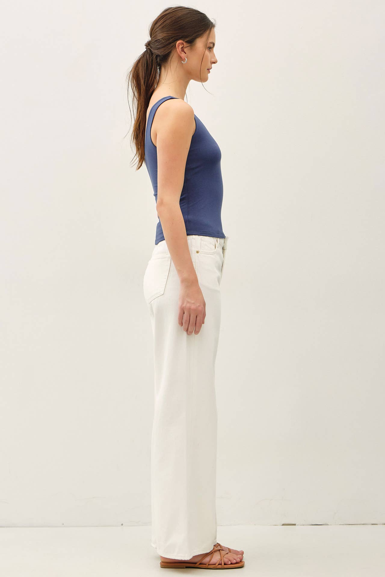 Audrey Double Lined Scoop Tank