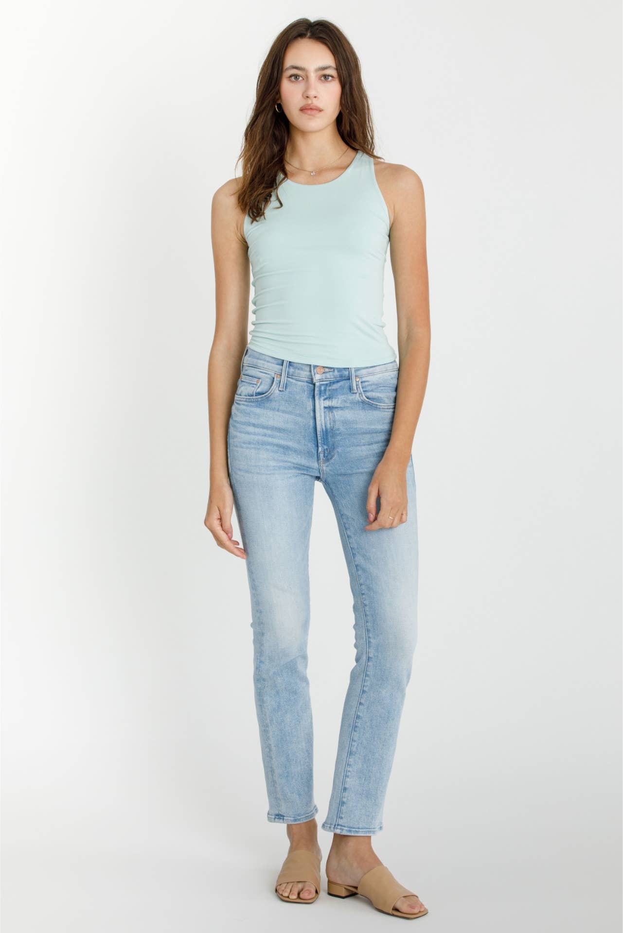 Kinsley Double Lined Round Neck Tank