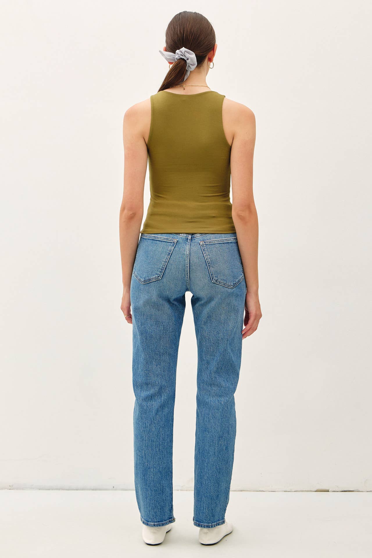 Kinsley Double Lined Round Neck Tank