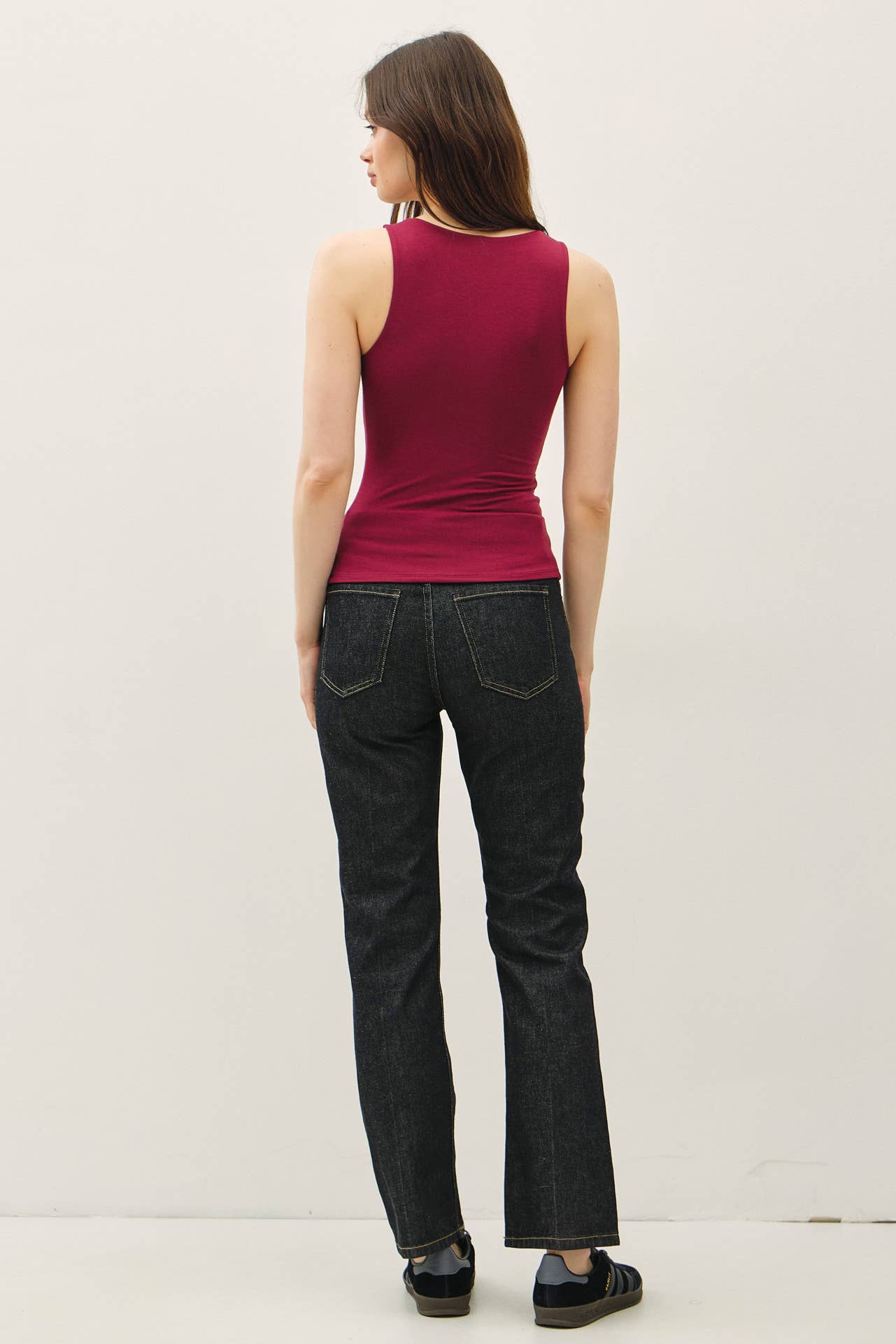 Presley Double Lined Square Neck Tank