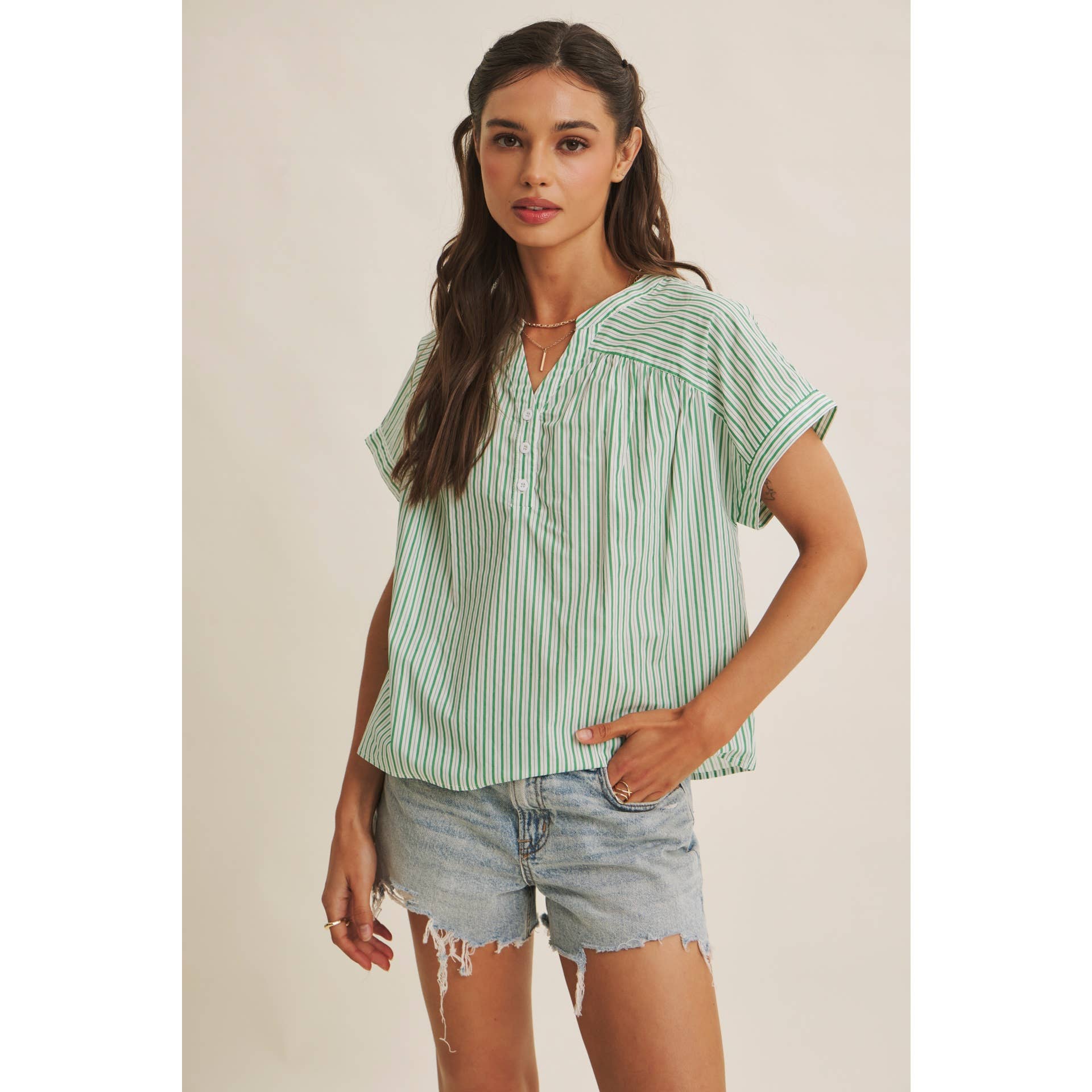 Candi Striped Top