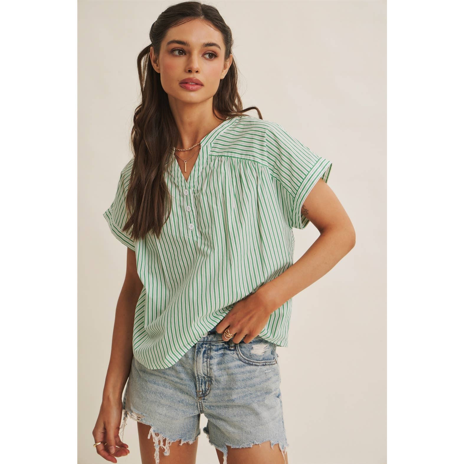 Candi Striped Top
