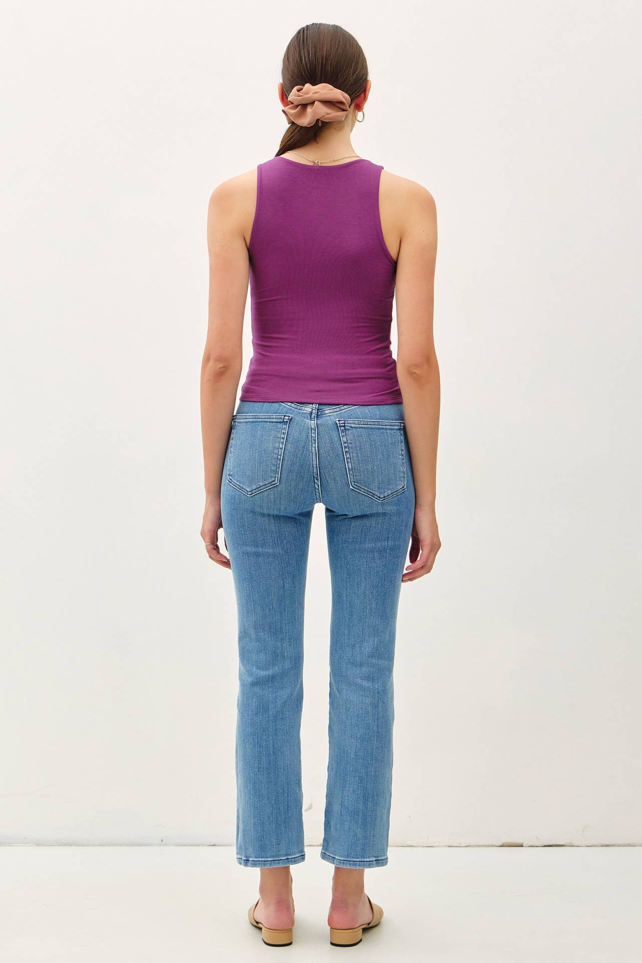 Kinsley Double Lined Round Neck Tank