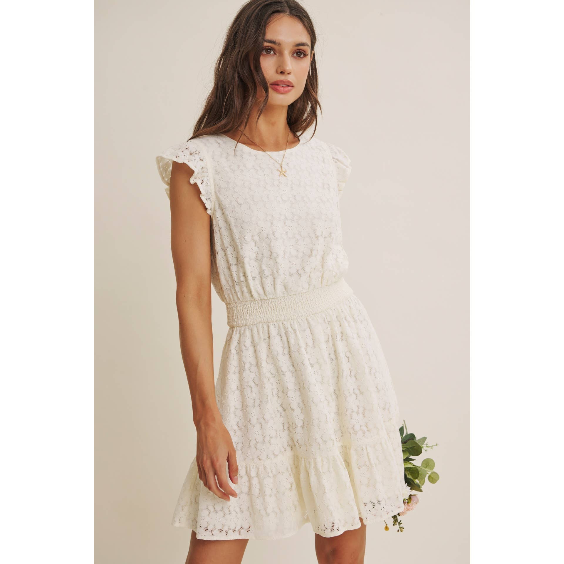 Kayley Lace Mini Dress