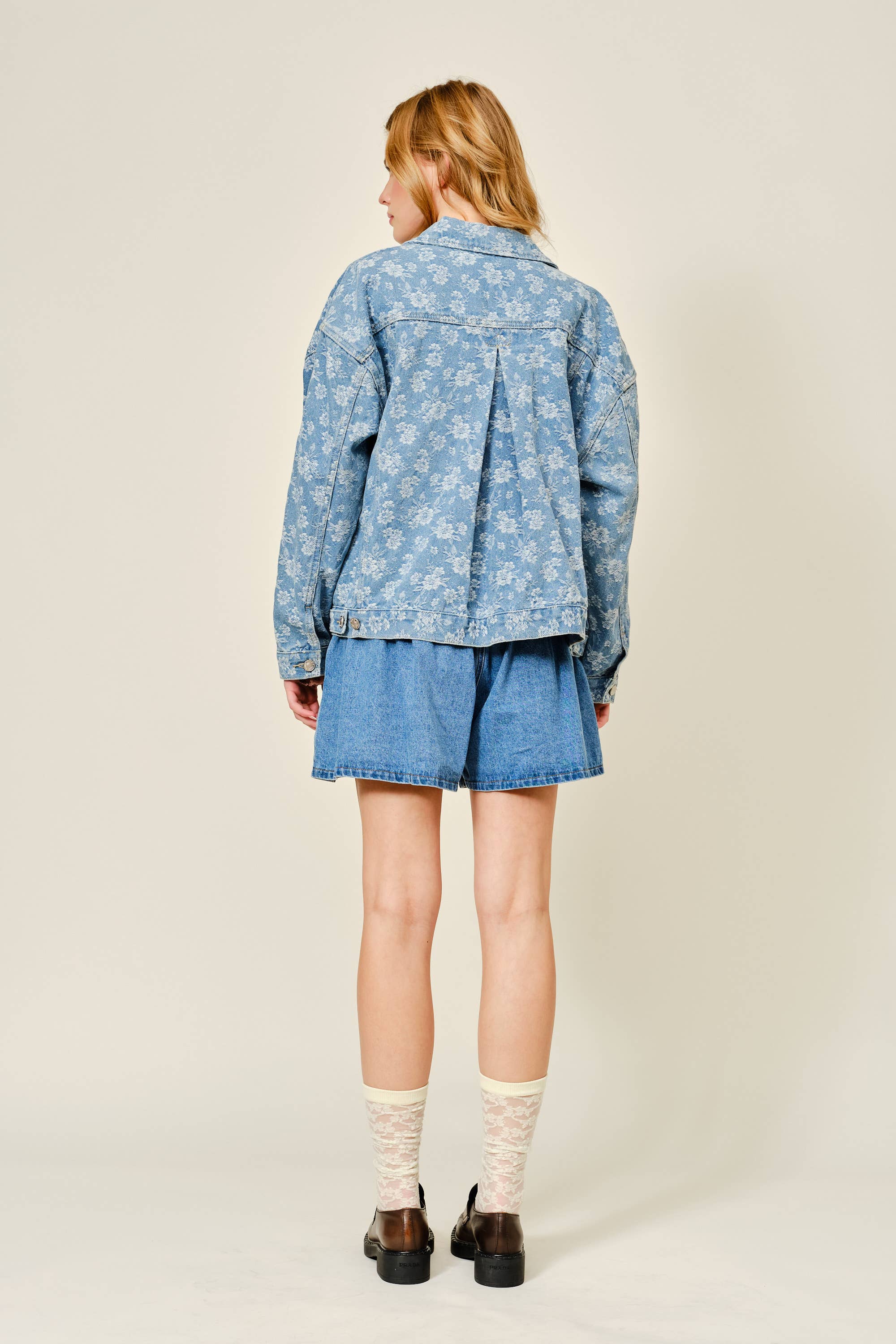 Lily Floral Denim Jacket