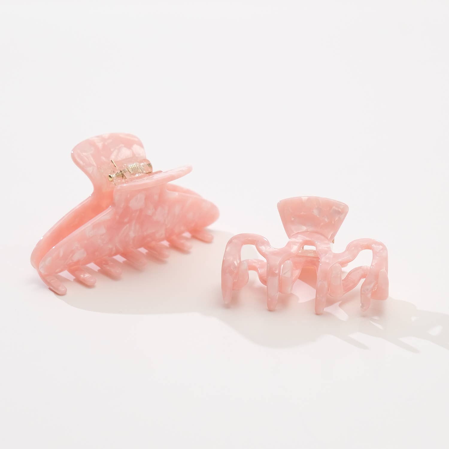 Saltwater Pink Assorted Small/Medium Claw Clips