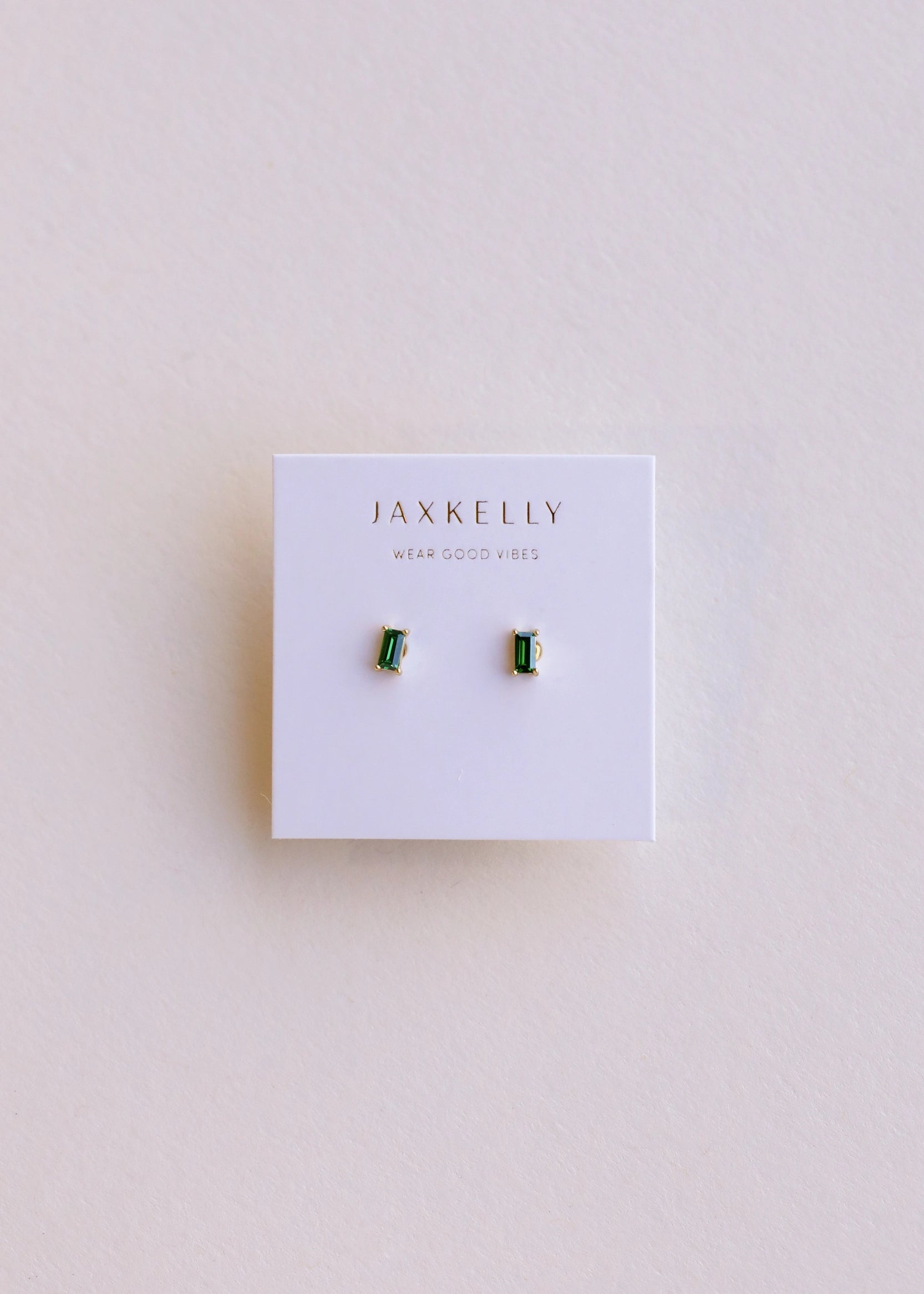 Baguette Gold Earrings