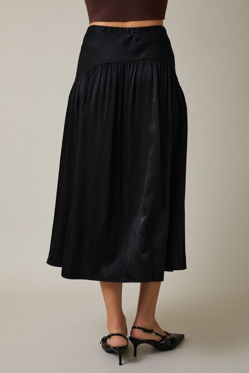 Emma Flare Hem Midi Skirt