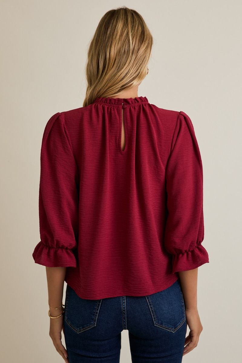 Jenna Ruffle Top