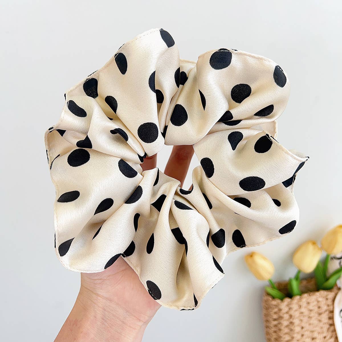 Polka Dot Scrunchies (Set of 2)