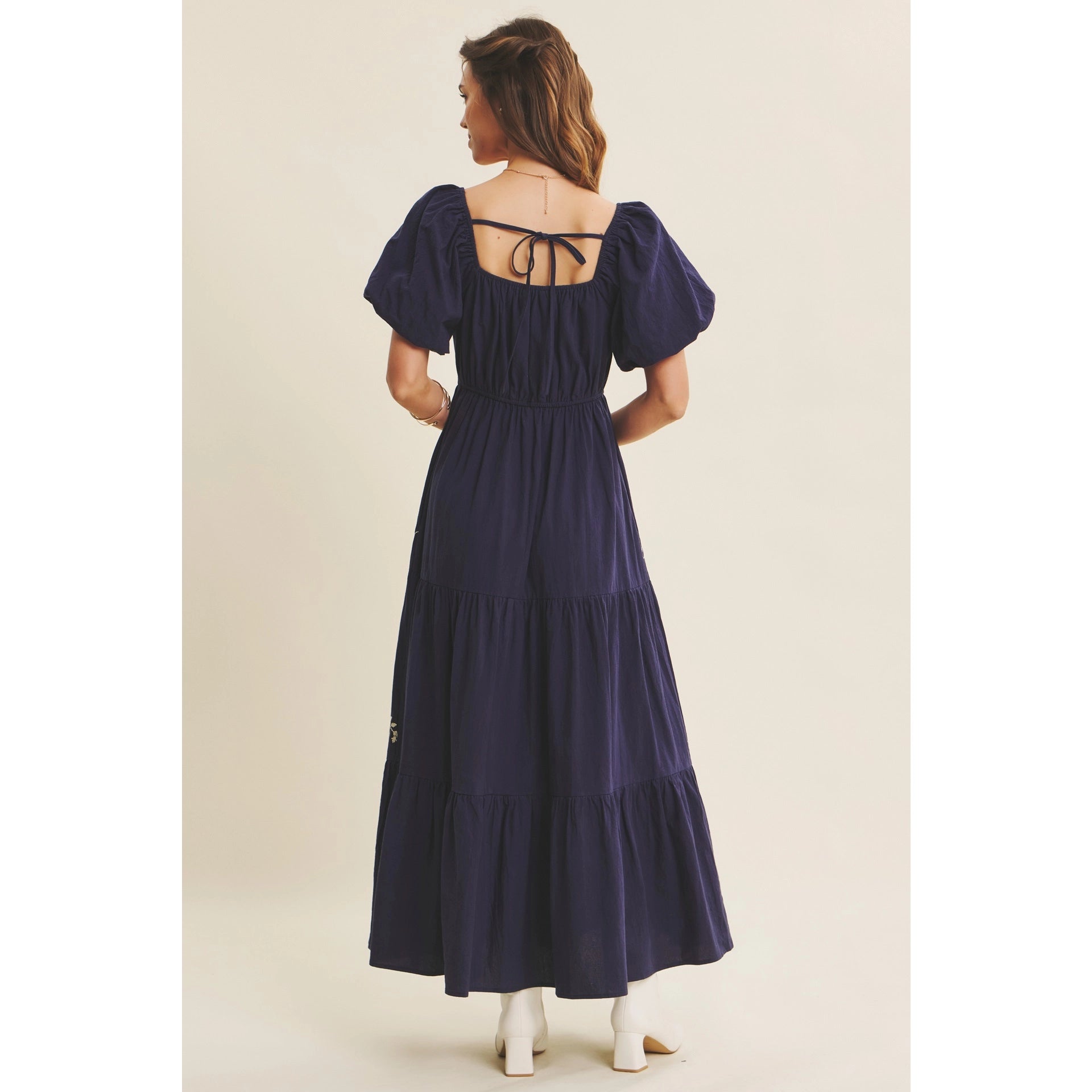Jordan Embroidered Maxi Dress
