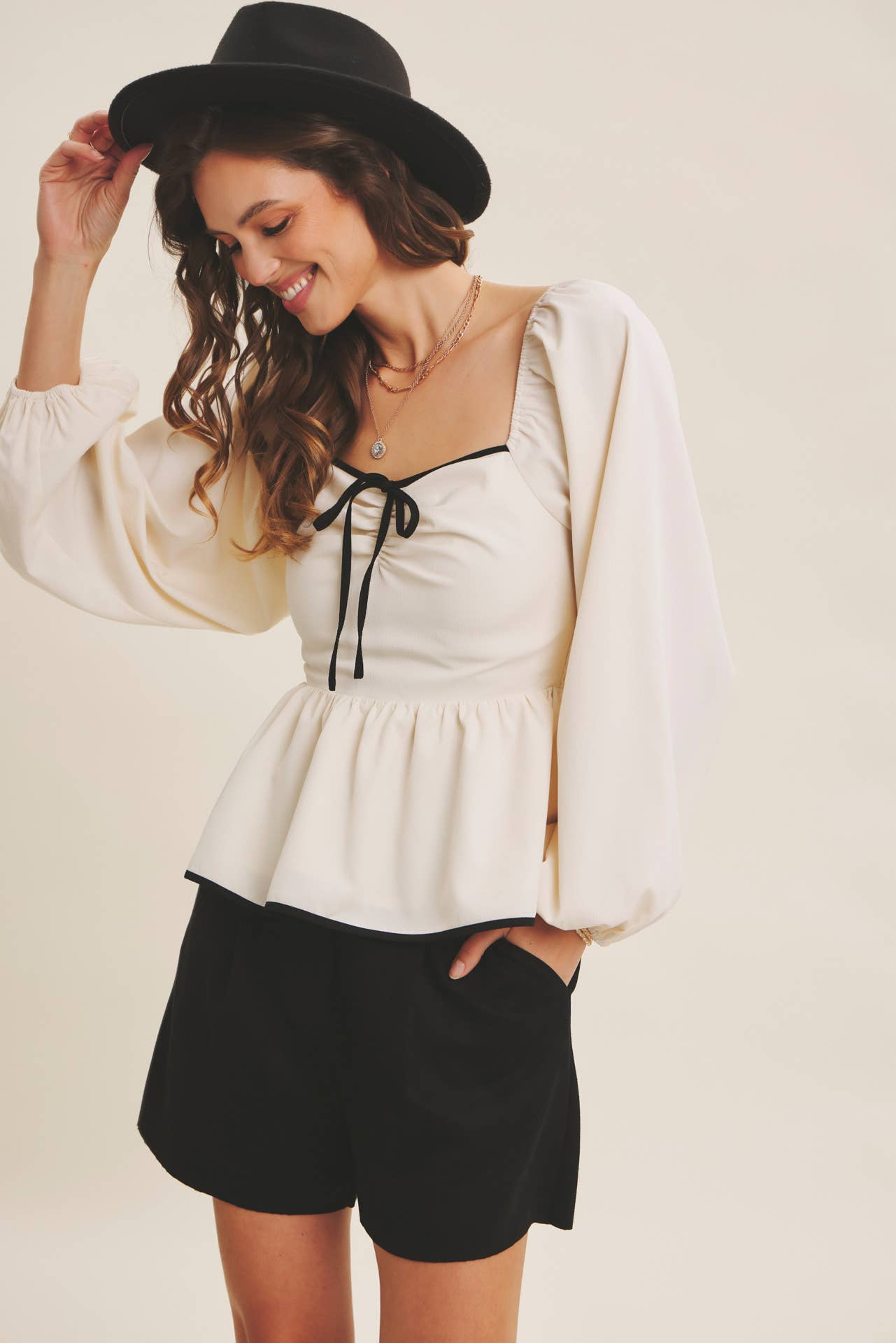 Thea Suede Shorts