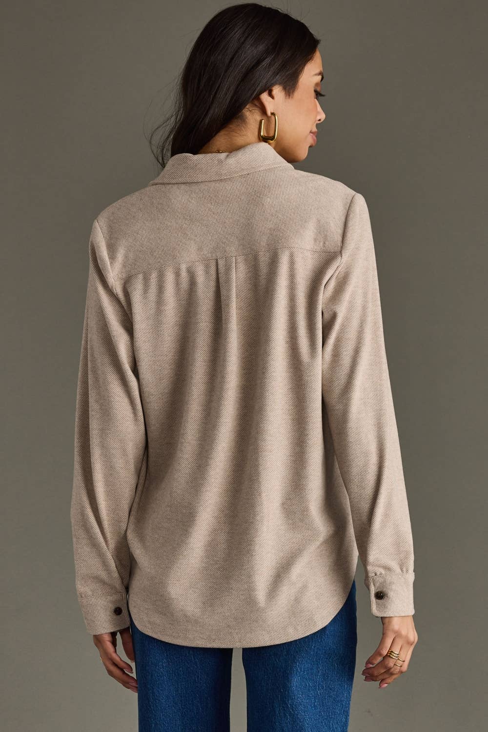 Claire Flannel Button Up