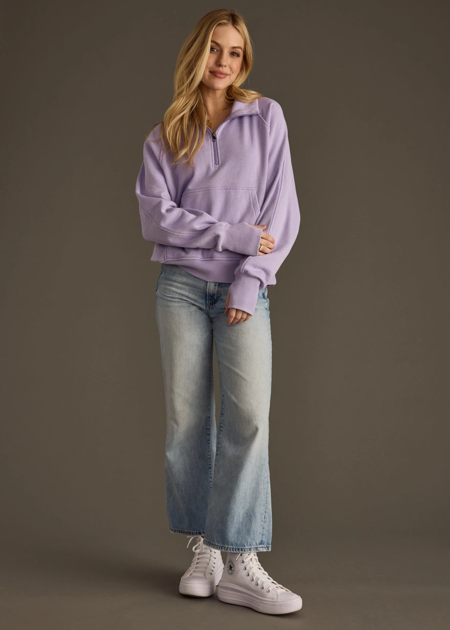 Kiera Quarter Zip Sweatshirt