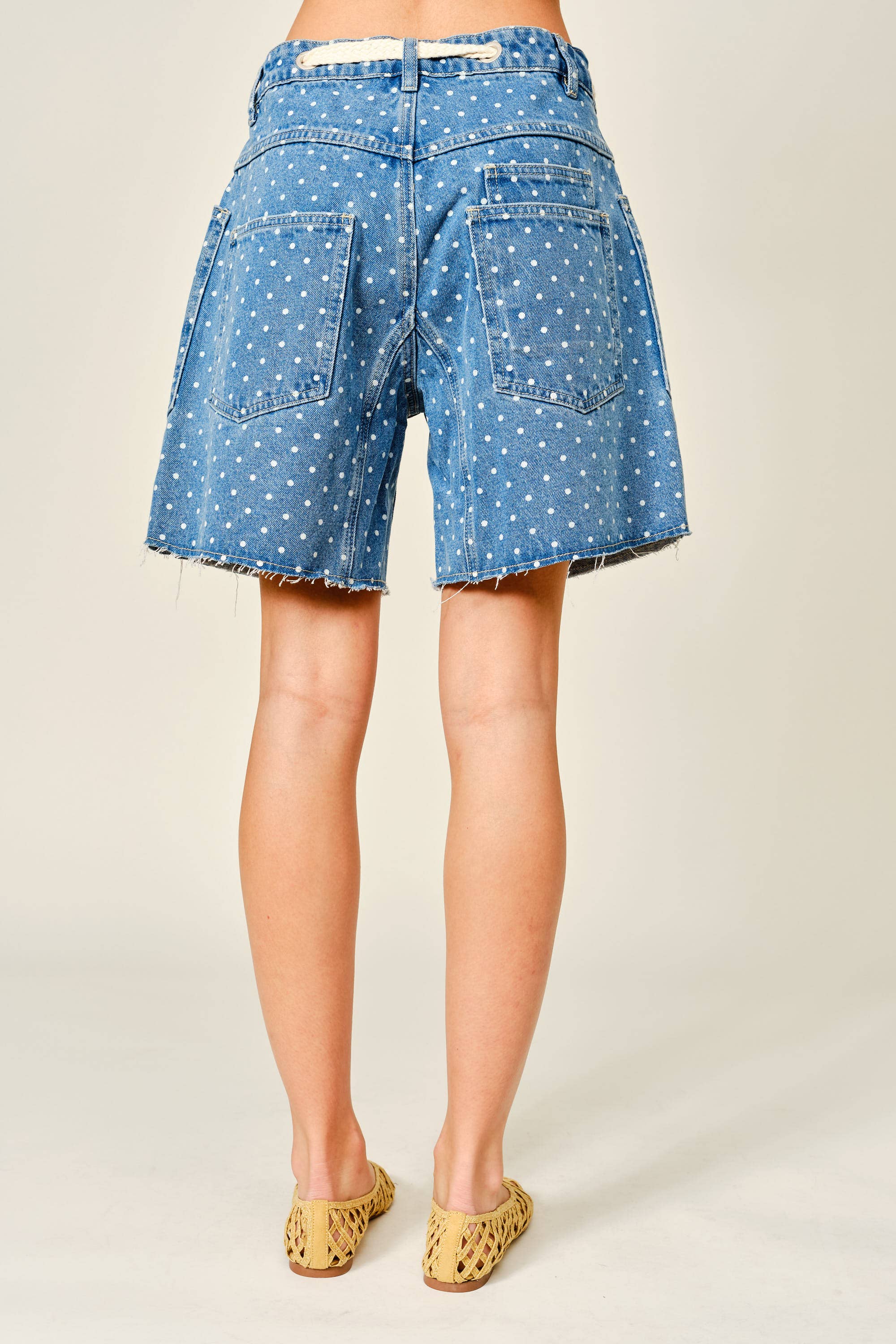 Cassidy Polka Dot Barrel Shorts