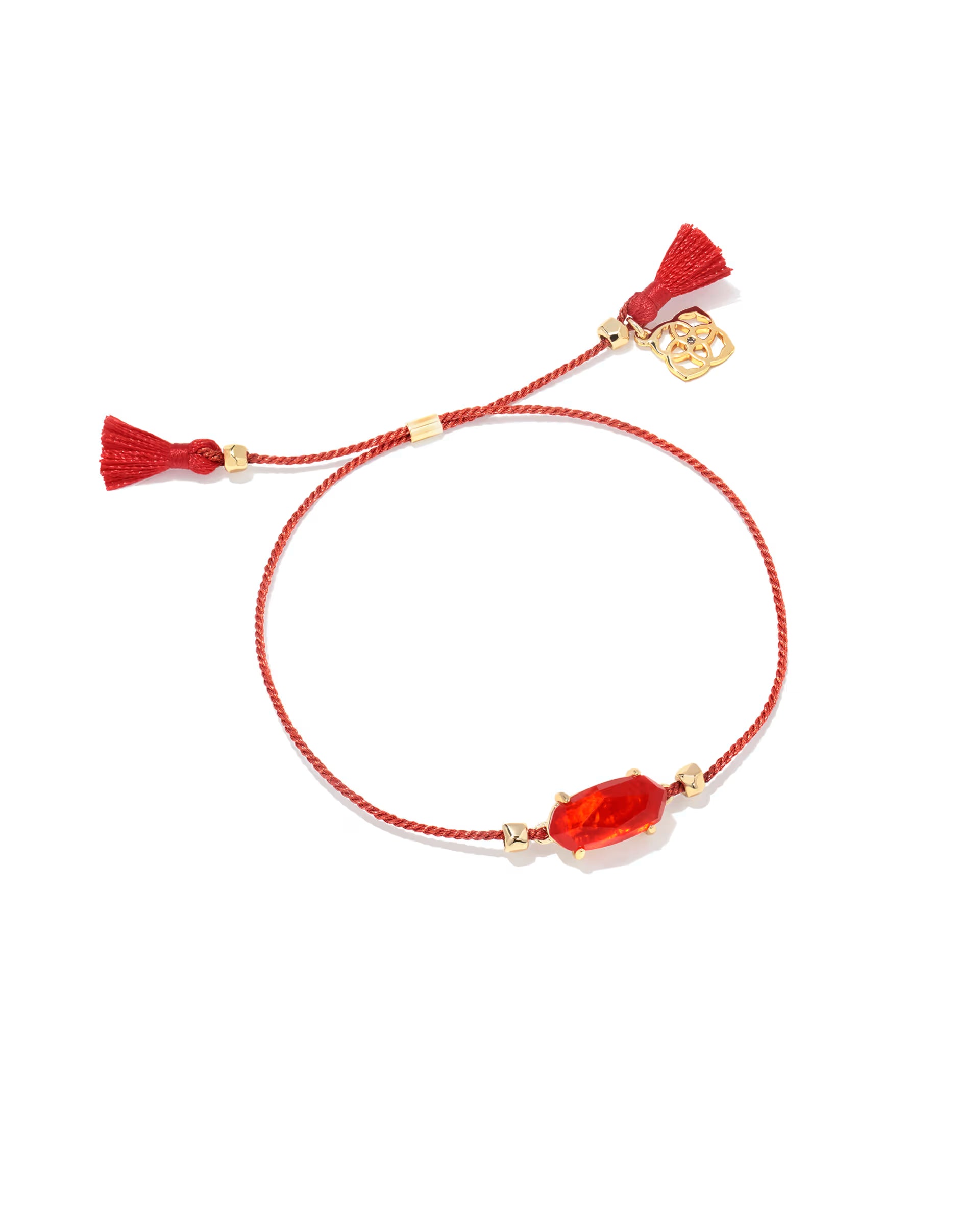 Everlyne Red Cord Friendship Bracelet - Red Illusion