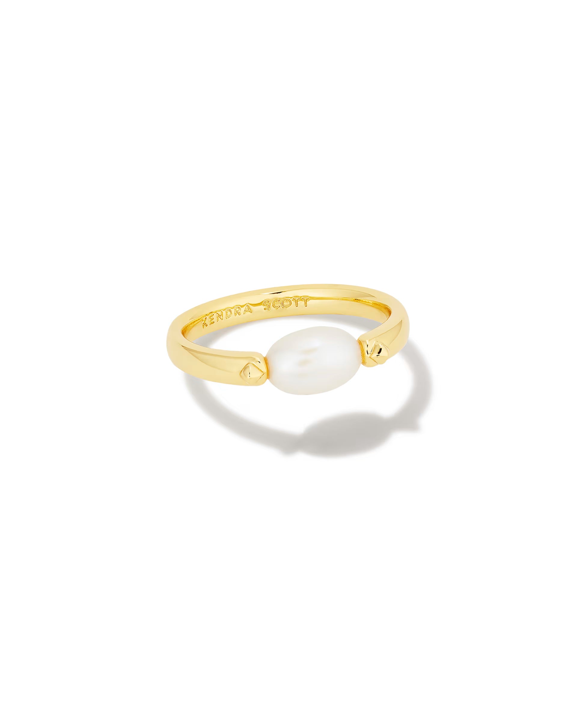 Leighton Pearl Band Ring - Freshwater Cultured Pearl