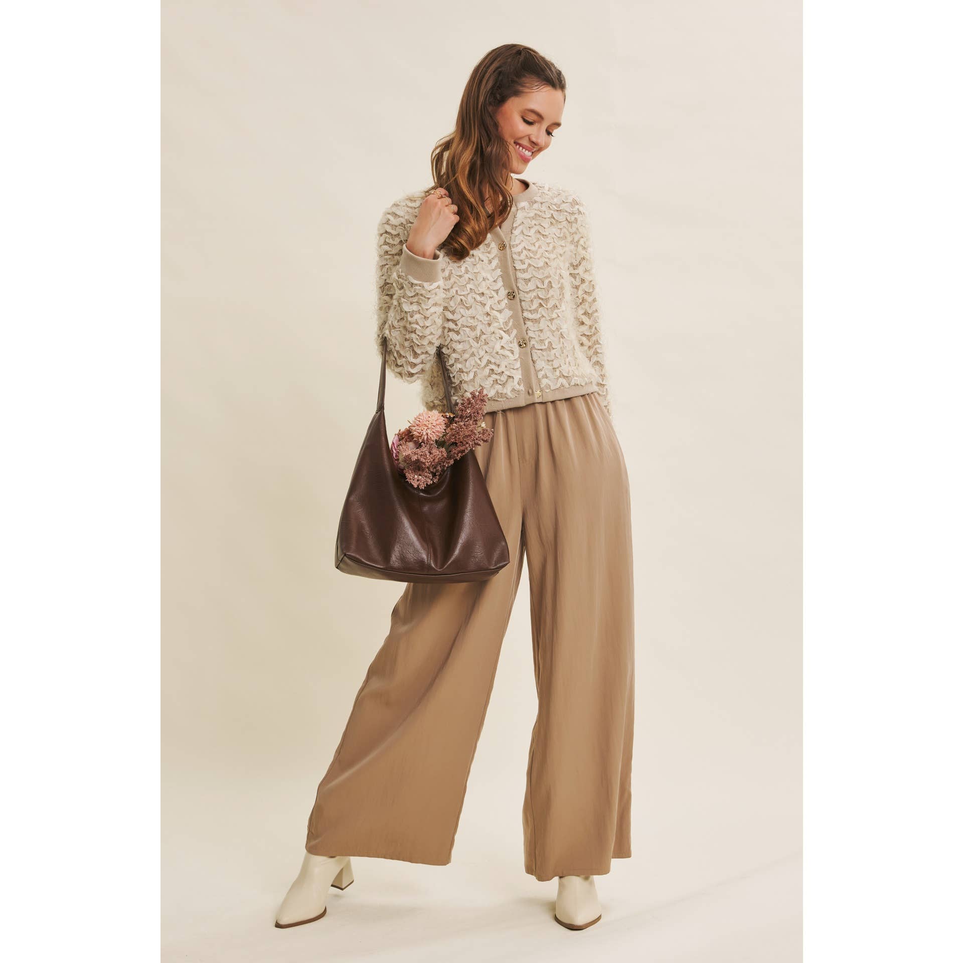 Evelyn Wide Leg Pant