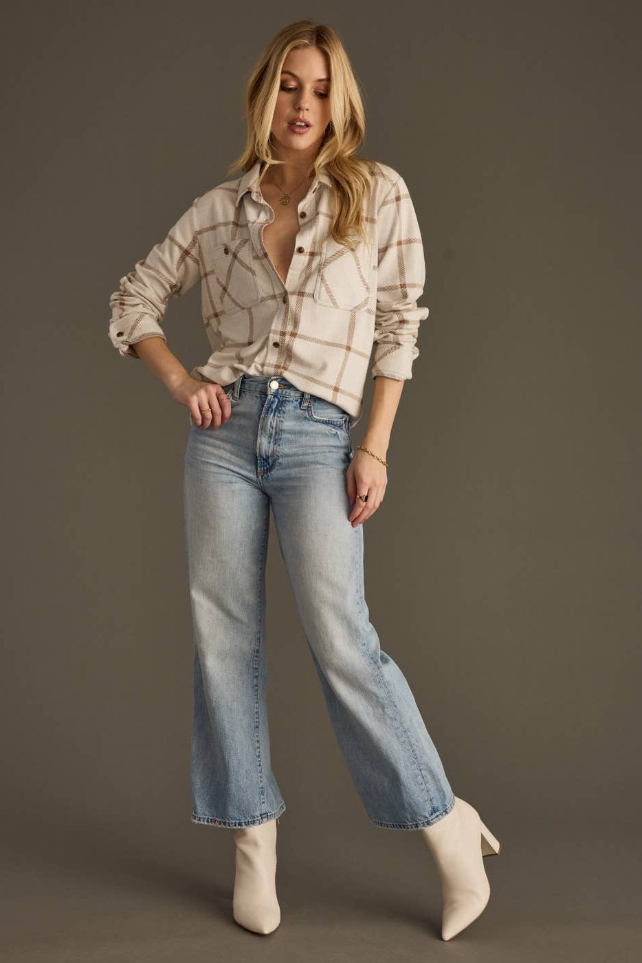 Sierra Plaid Button Up