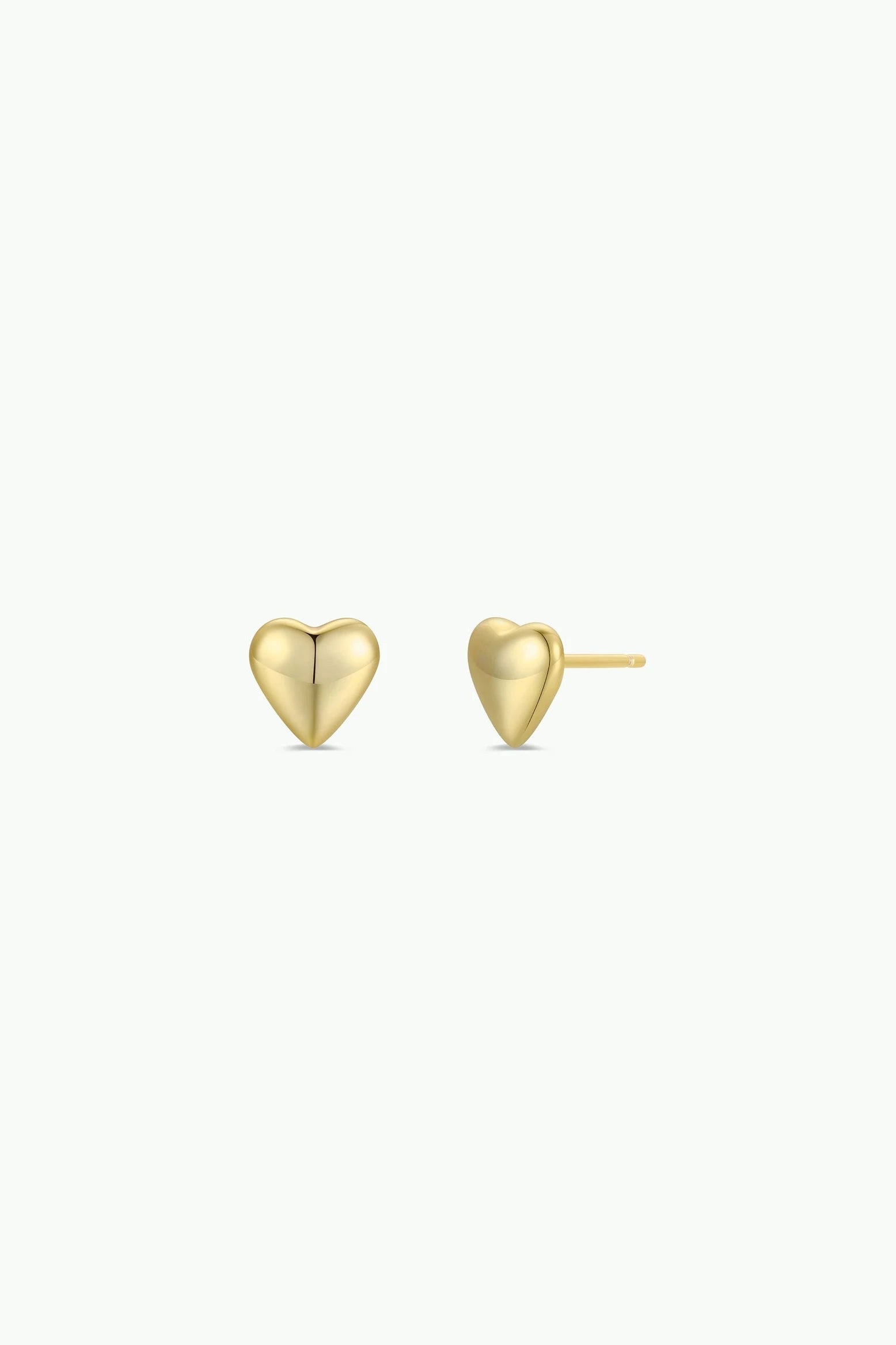 Puffed Heart Earrings