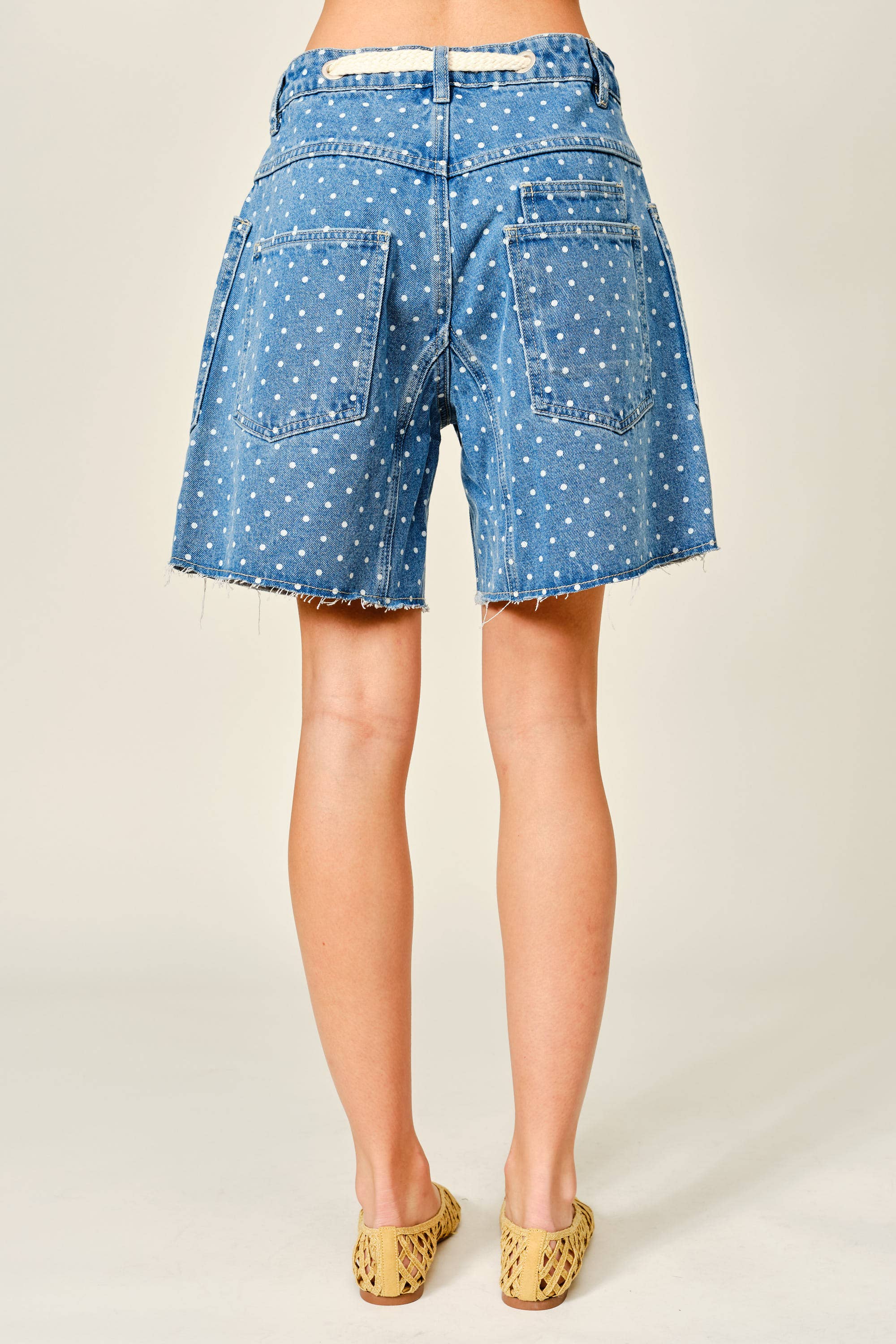 Cassidy Polka Dot Barrel Shorts