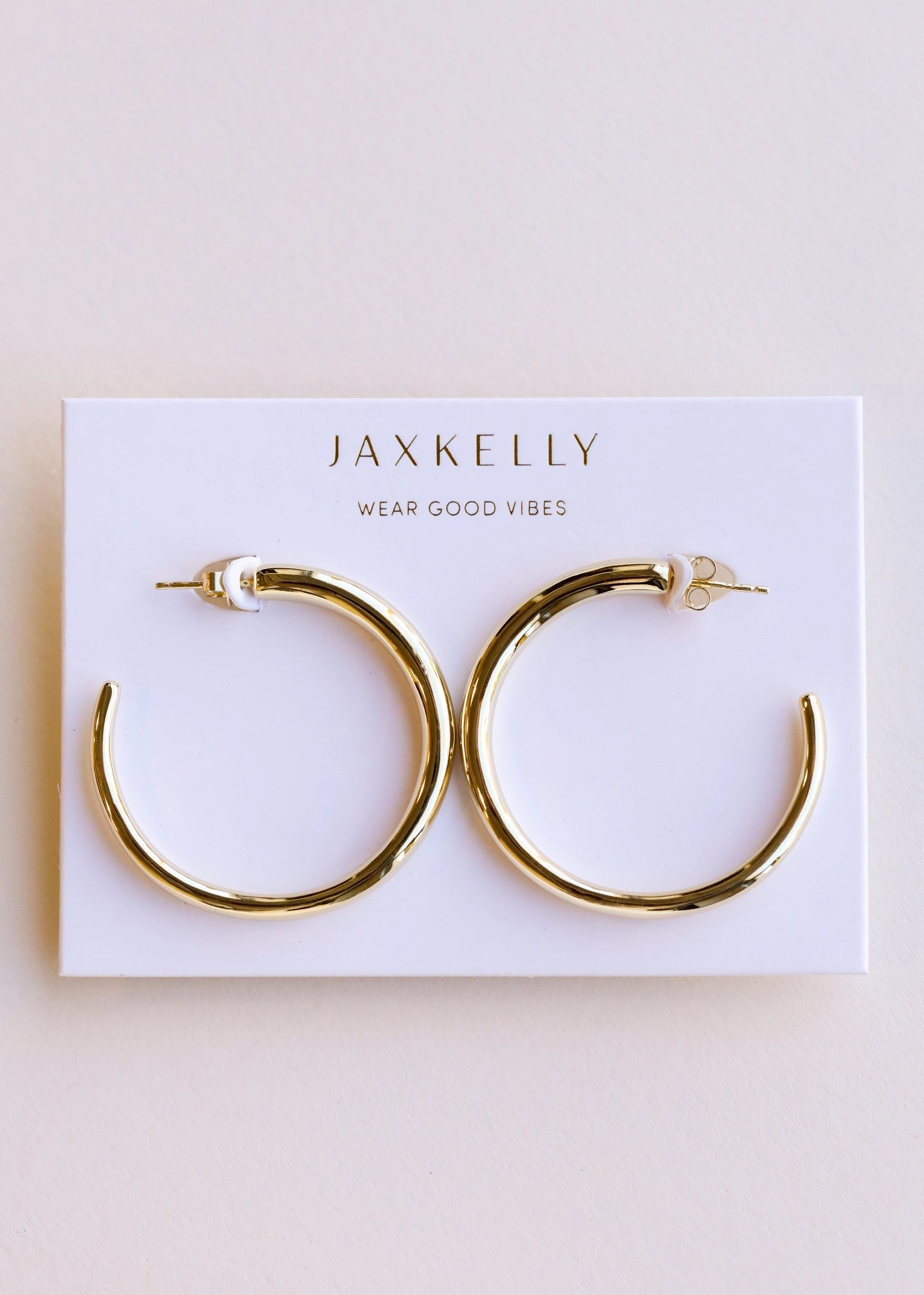 Large Everyday Hoop Earrings