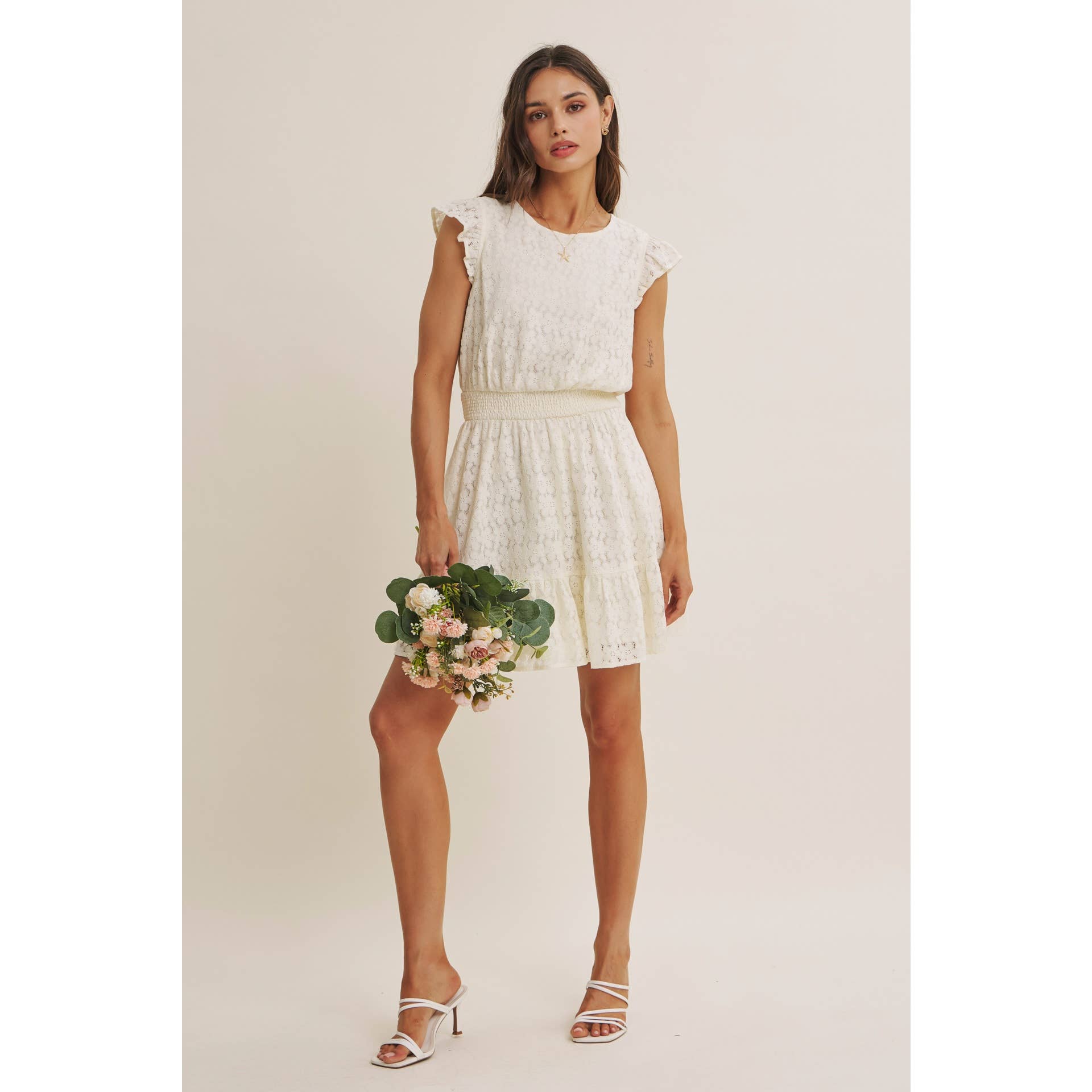 Kayley Lace Mini Dress
