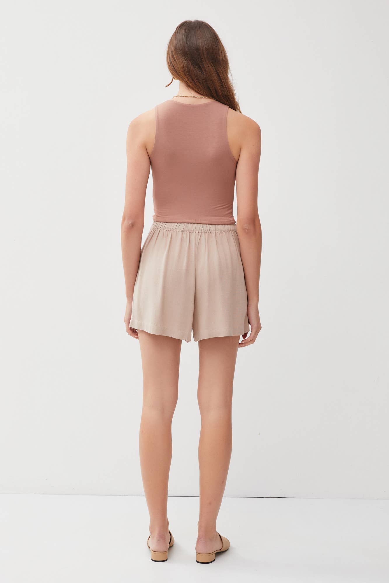 Ivy Double Lined Cropped Tank